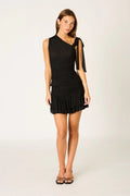 One-Shoulder Mesh Top