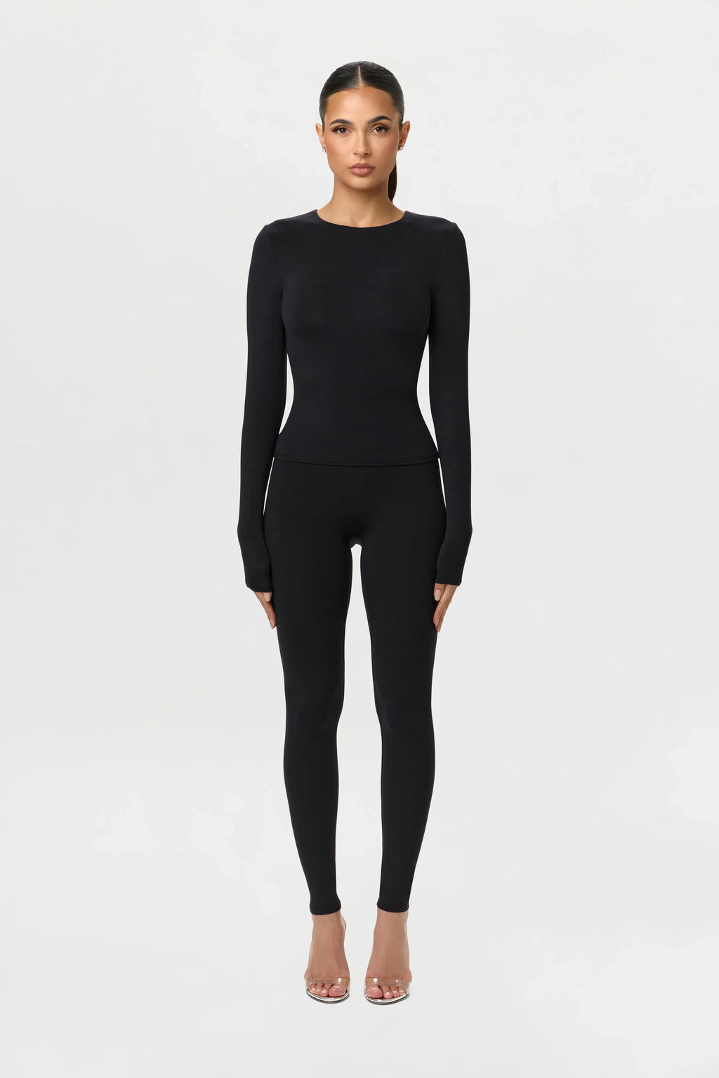 Naked Crewneck Top