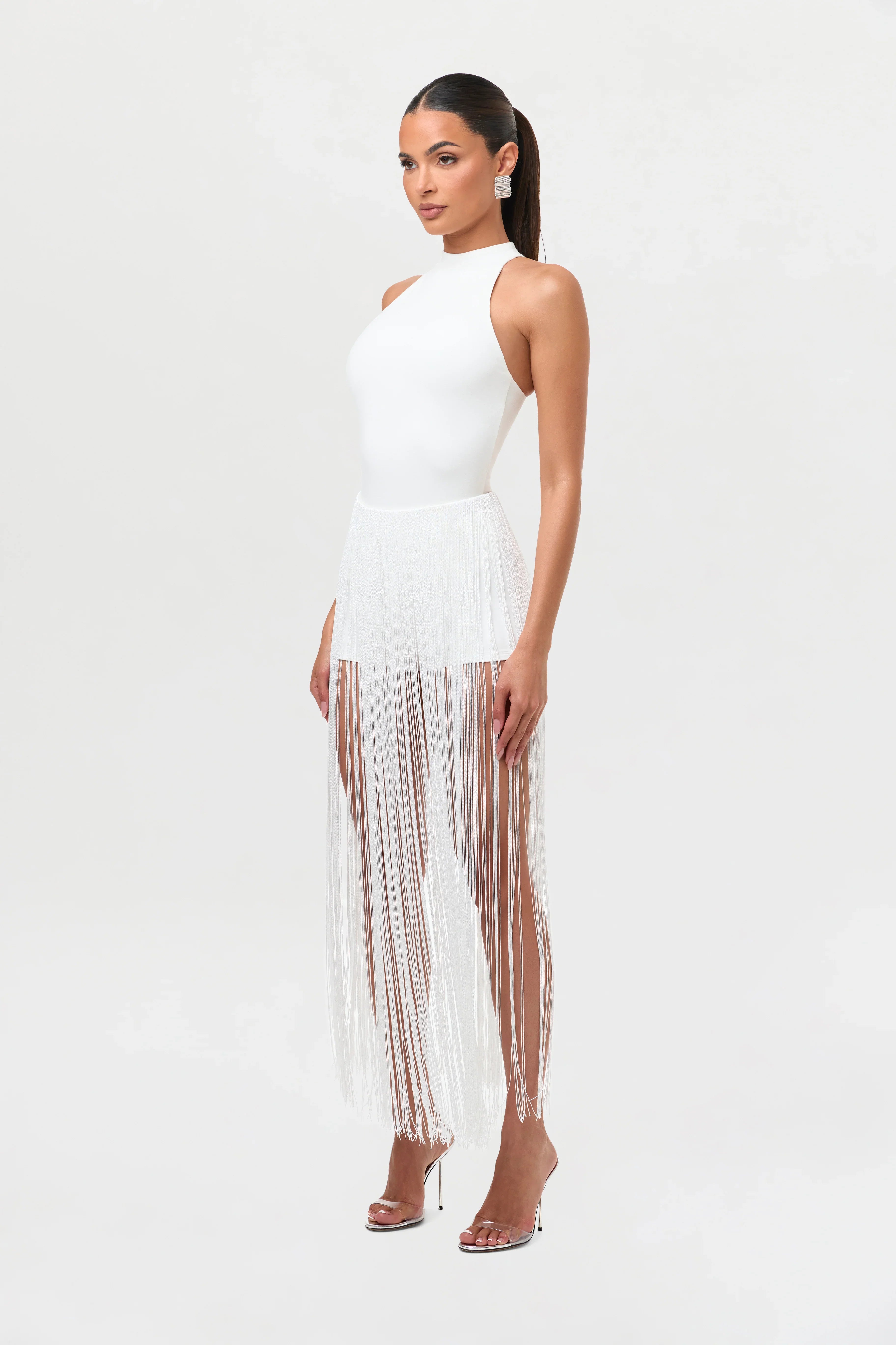 Butter Fringe Hot Pants