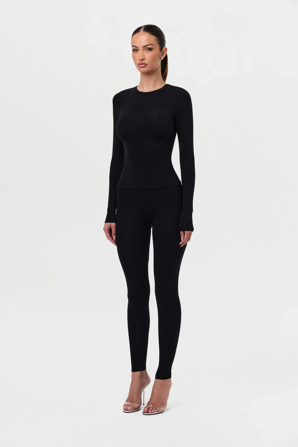 Naked Crewneck Top