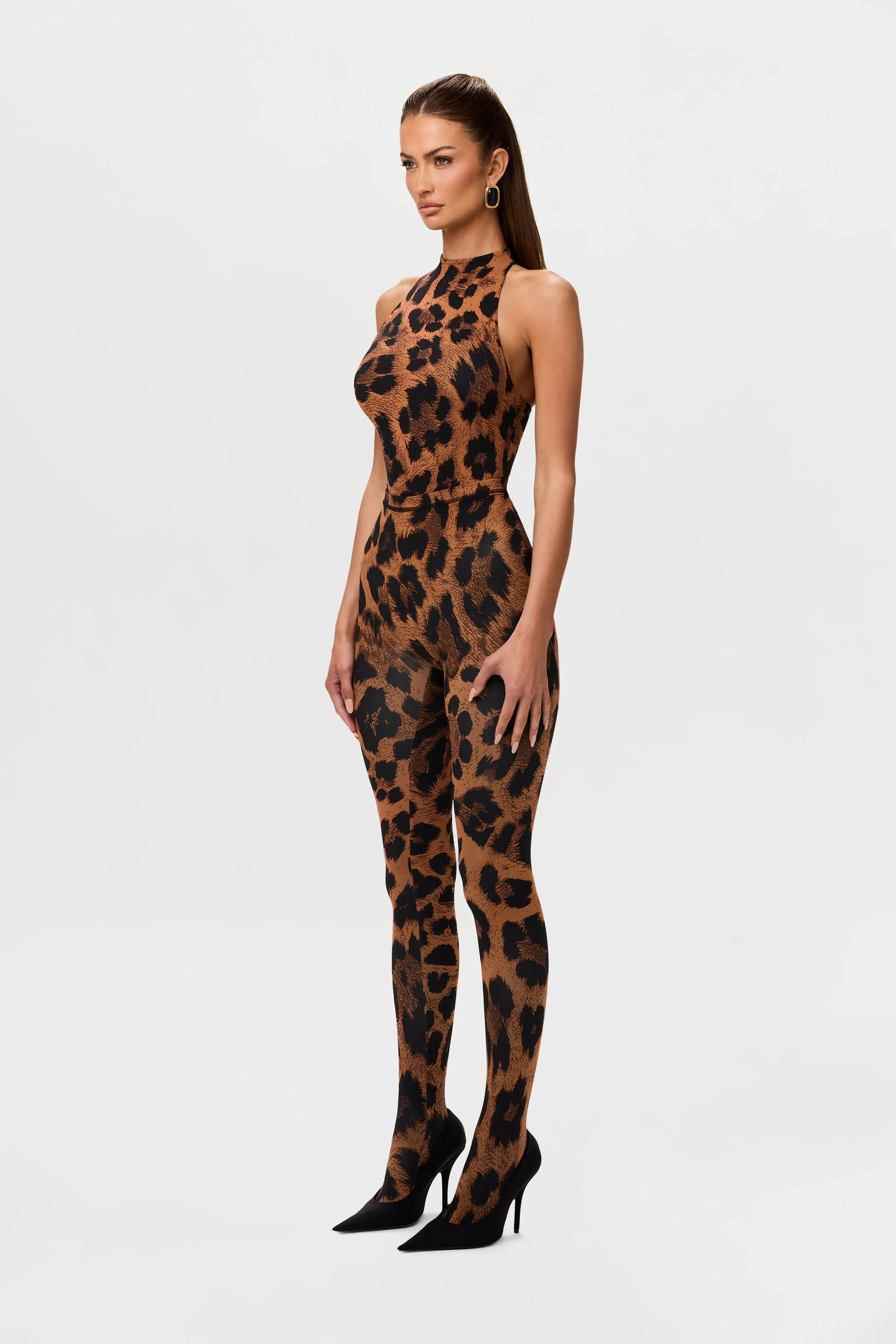Naked Print Tights