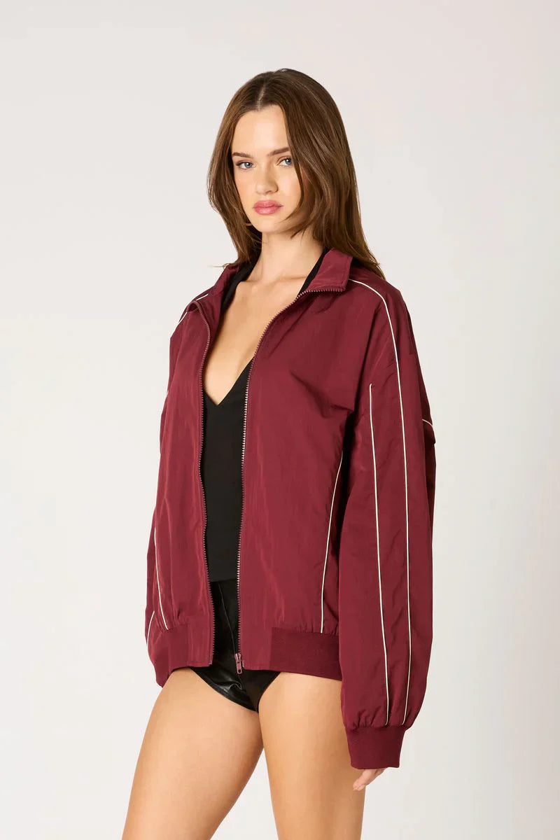 Nylon Bomber Jacket