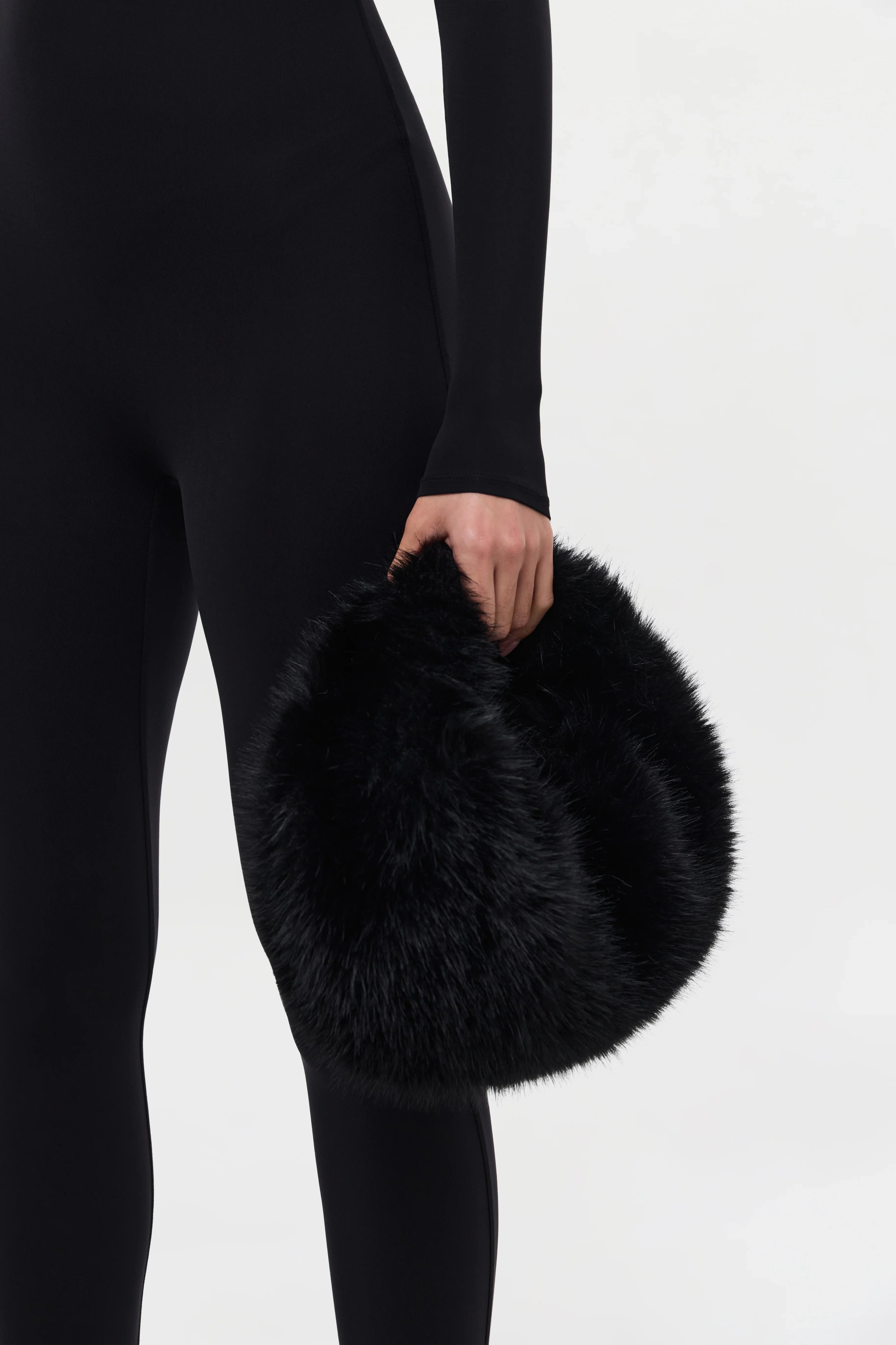Faux Fur Plush Mini Bag