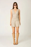 Wrap Mini Dress