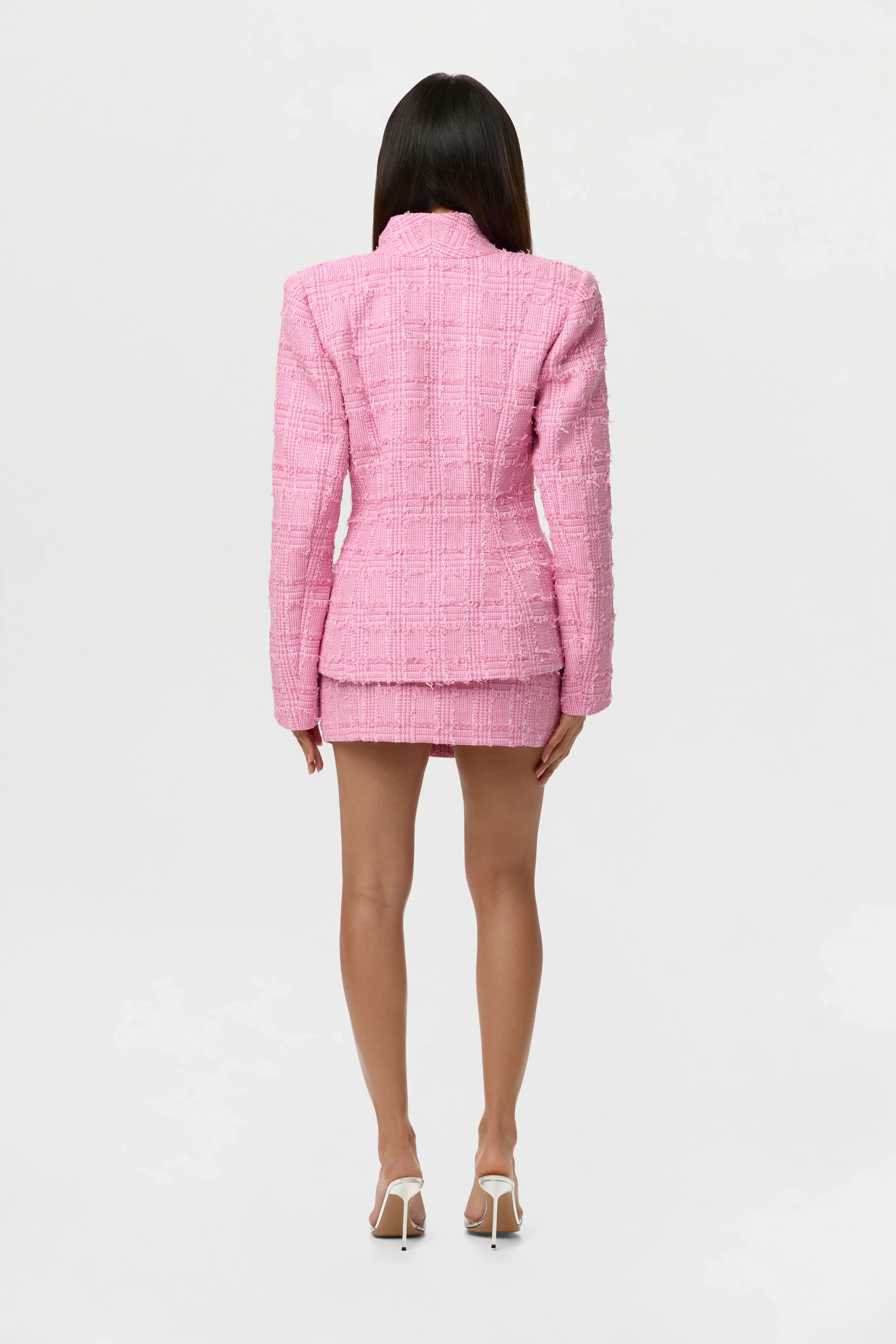 Tweed Suiting Mini Skirt