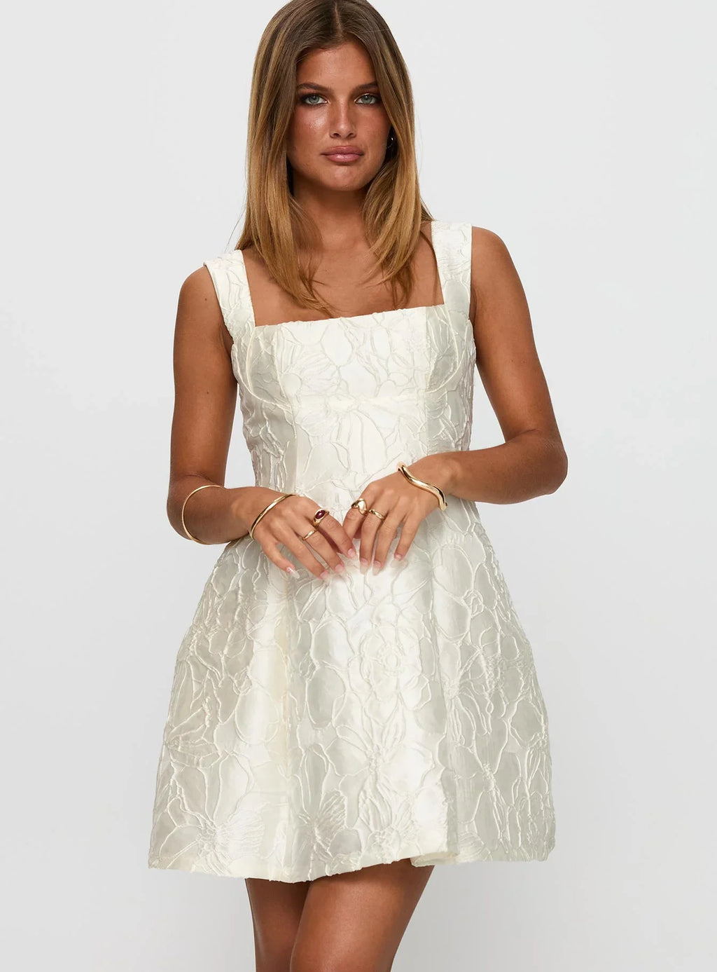 Eloquent Mini Dress Ivory