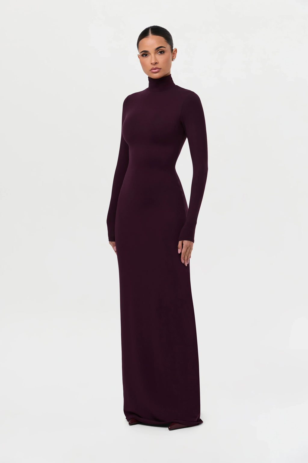 Butter Turtleneck Maxi Dress