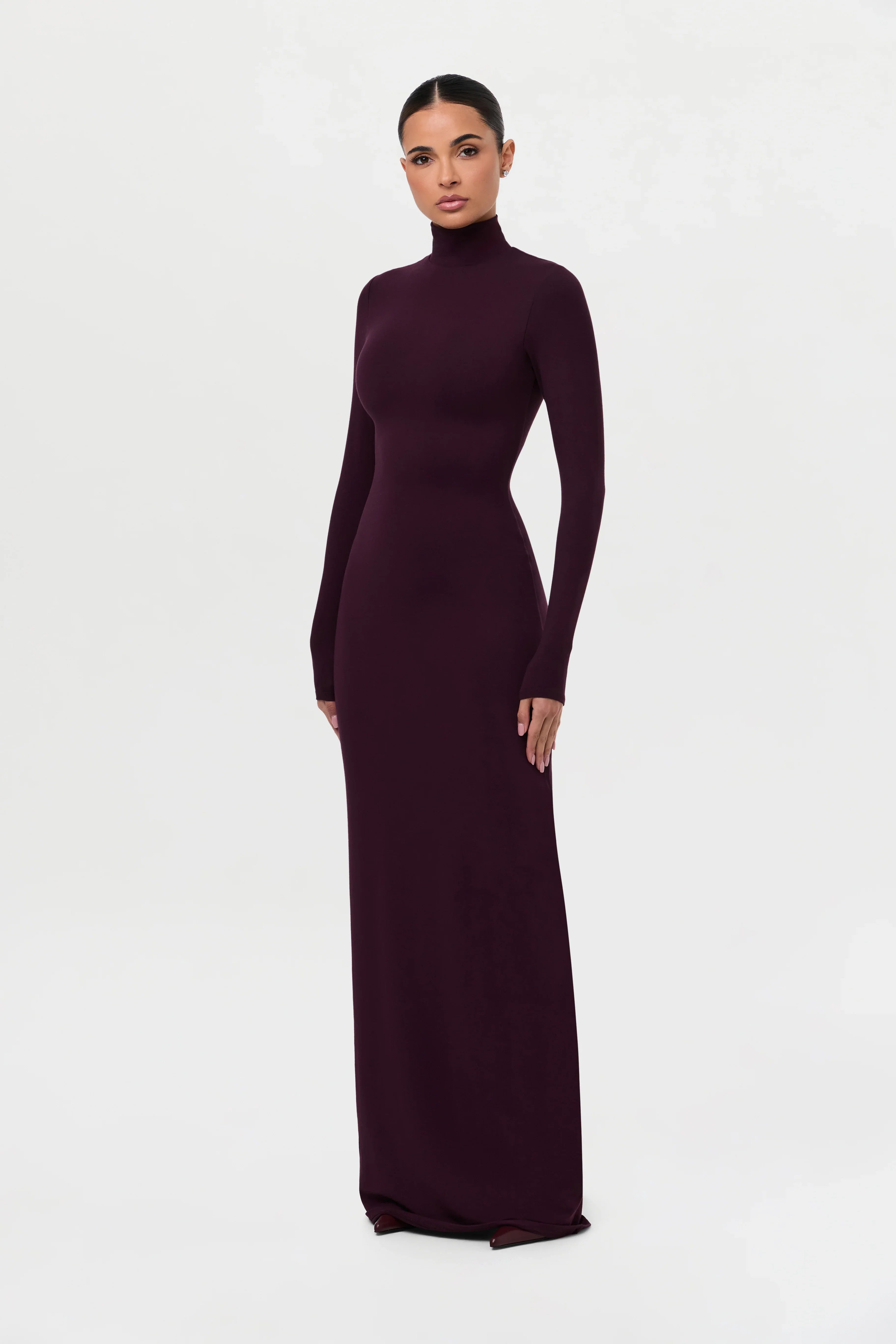 Butter Turtleneck Maxi Dress