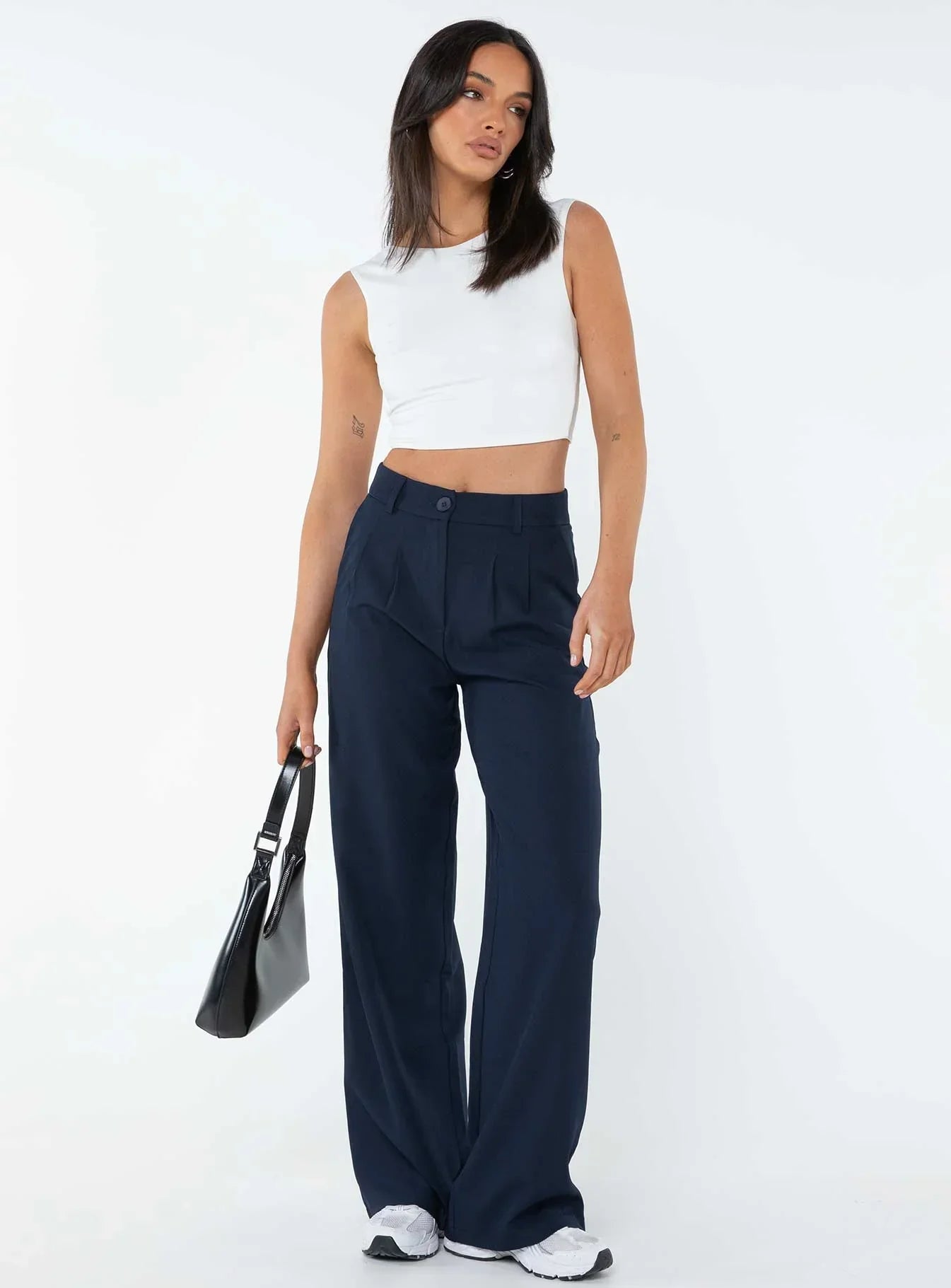 Archer Black Tailored Pants – Lower Impact Sustainable Essential