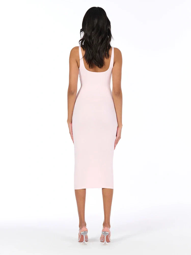 NW Sculpt Tank Midi Dress