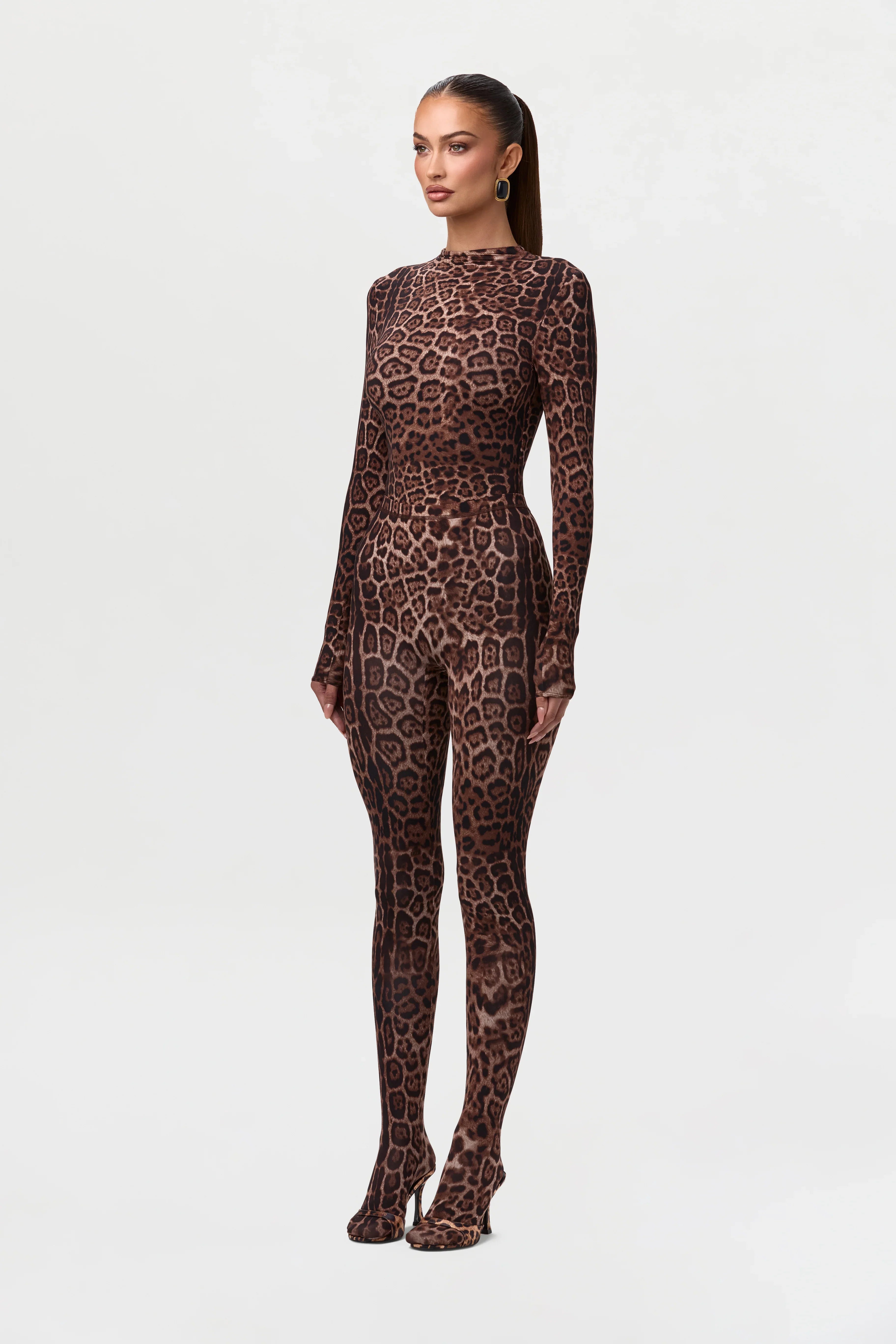 Naked Print Tights