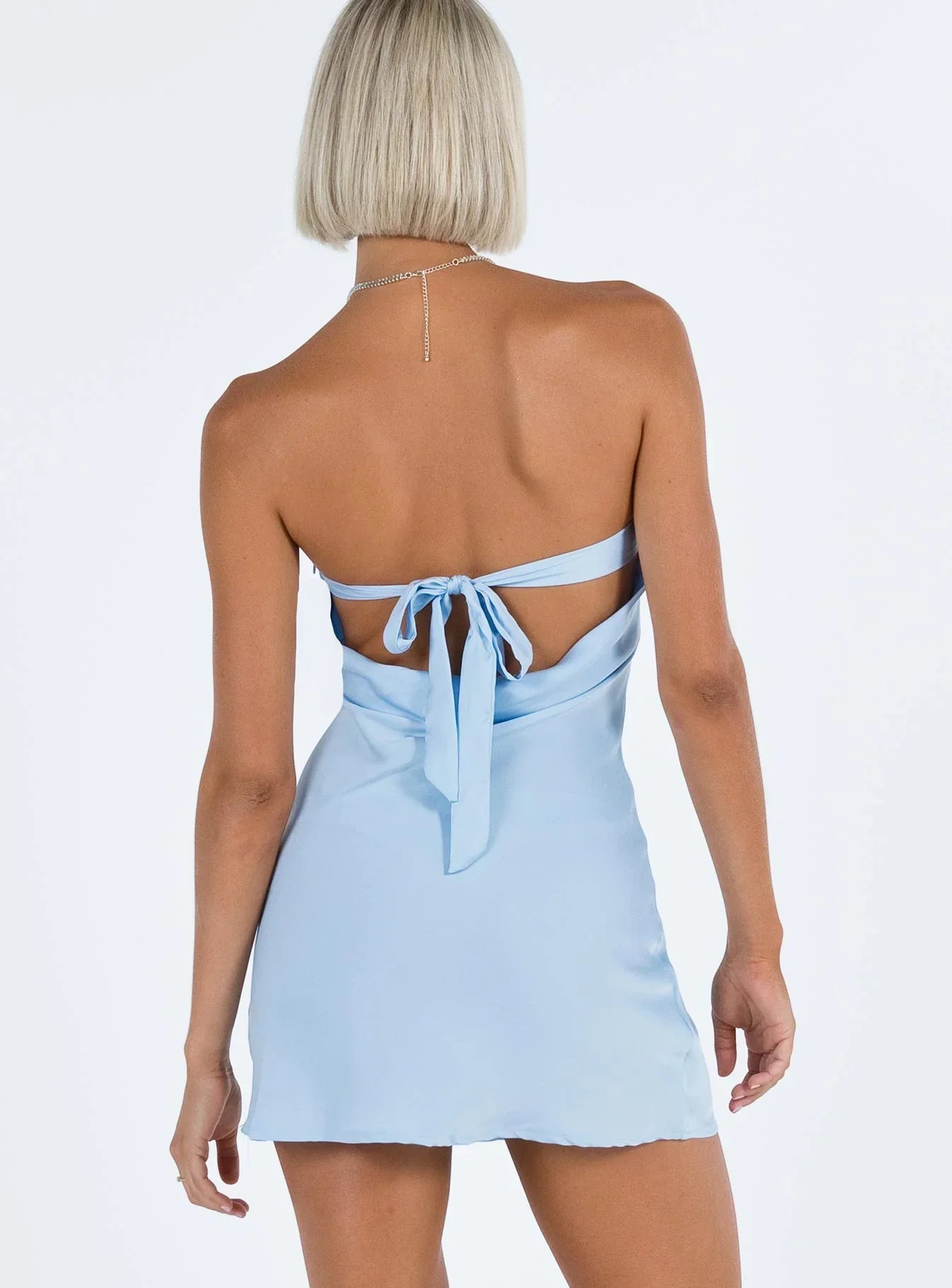 Jasmyn Mini Dress Blue
