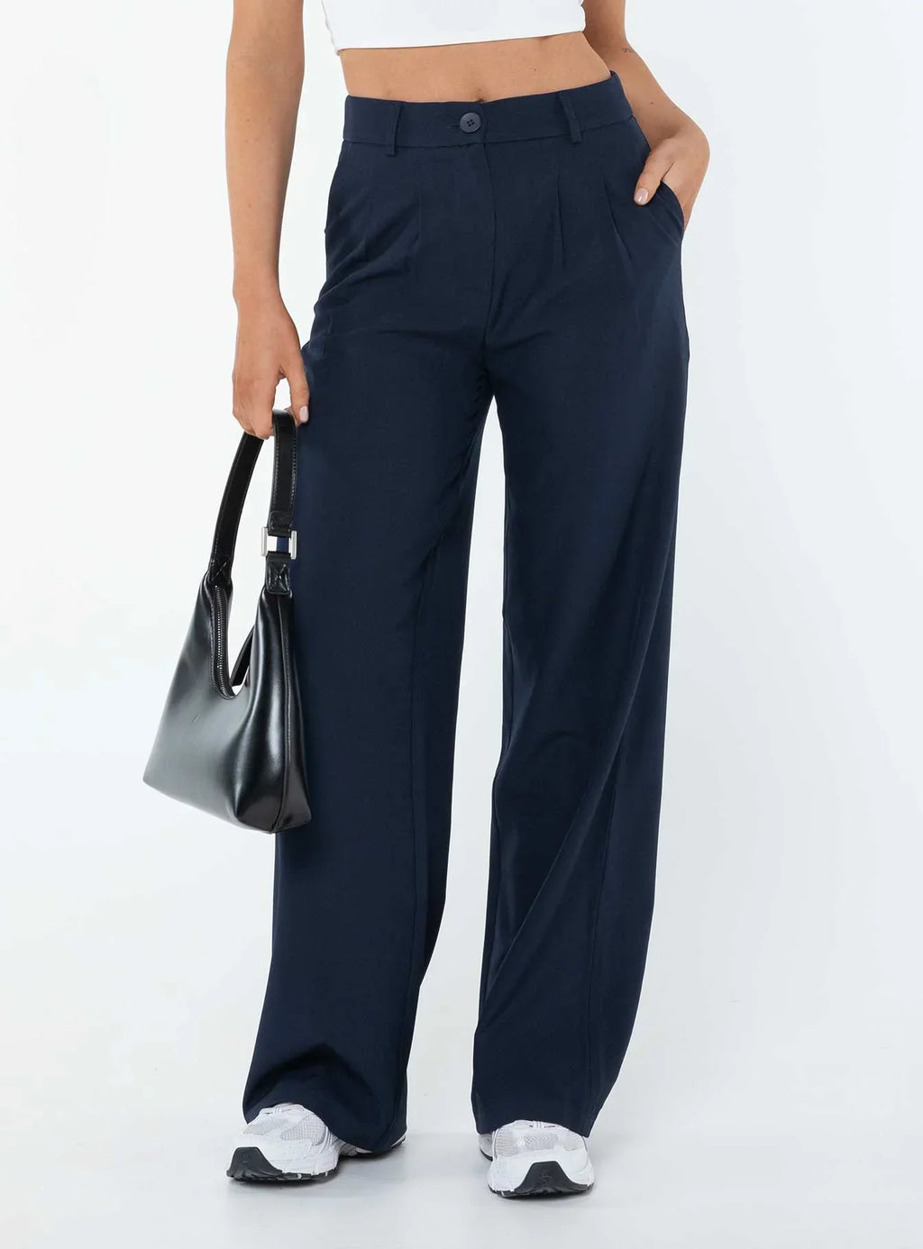 Archer Black Tailored Pants – Lower Impact Sustainable Essential