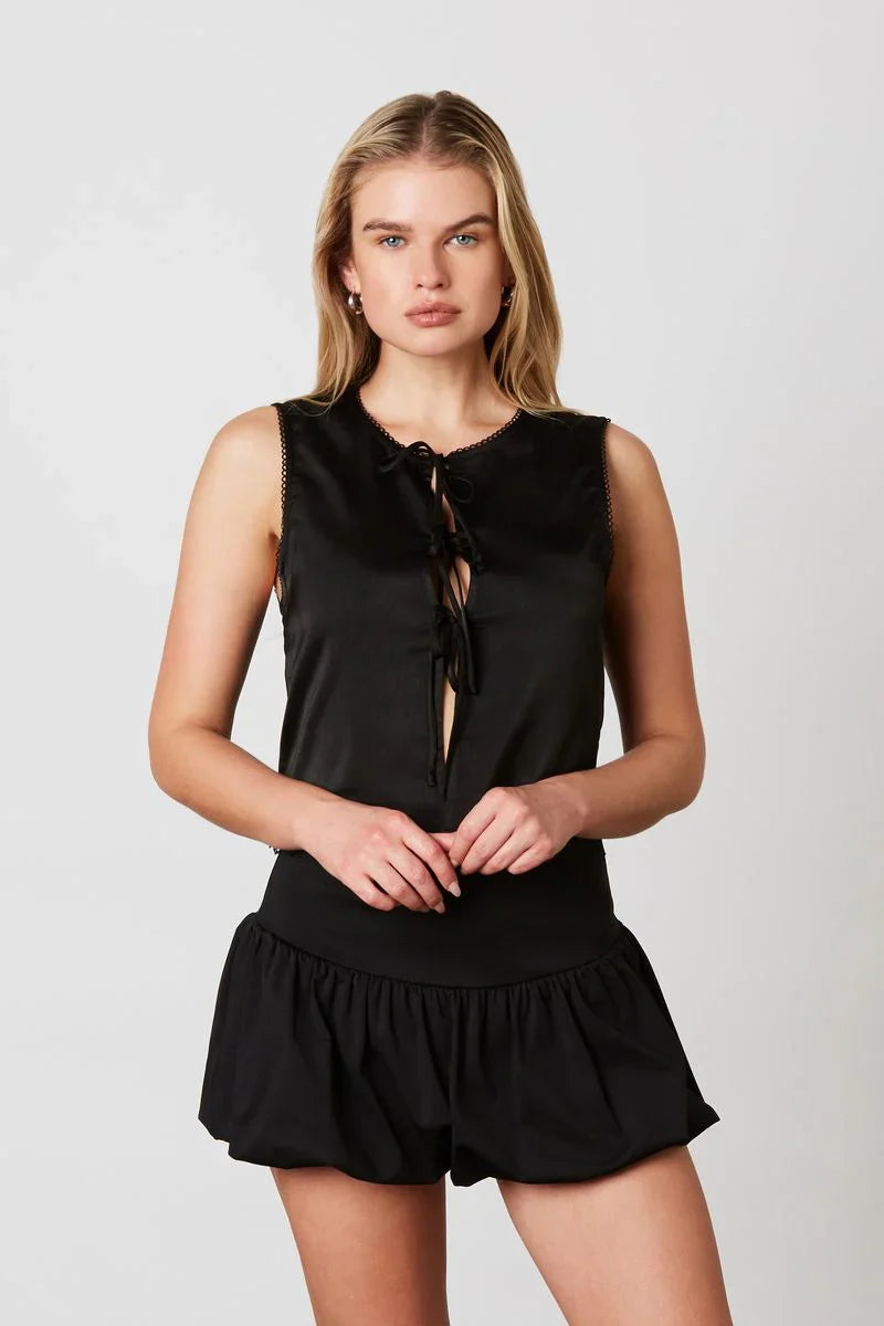 Tie-Front Top