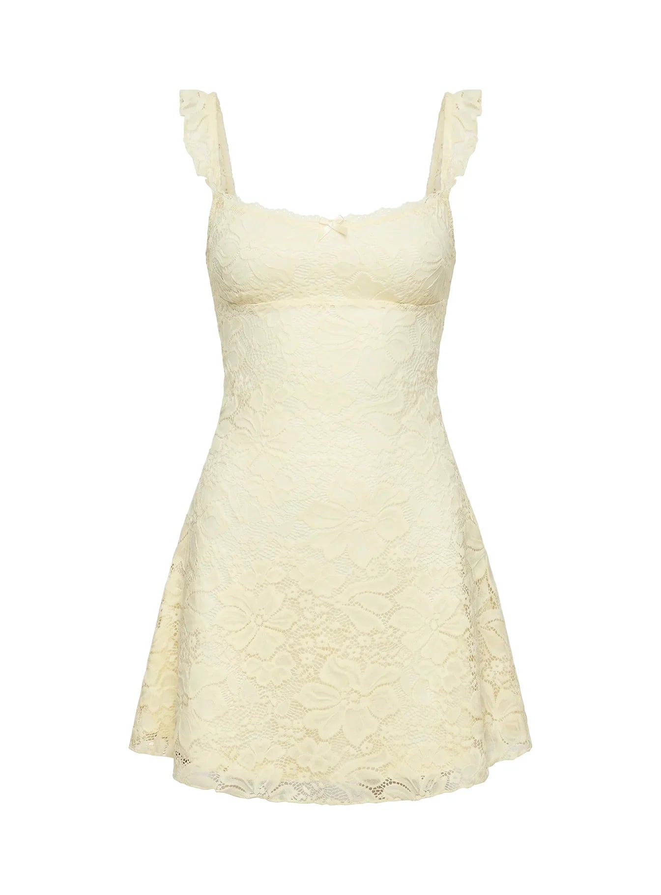 Beacall Mini Dress Lemon