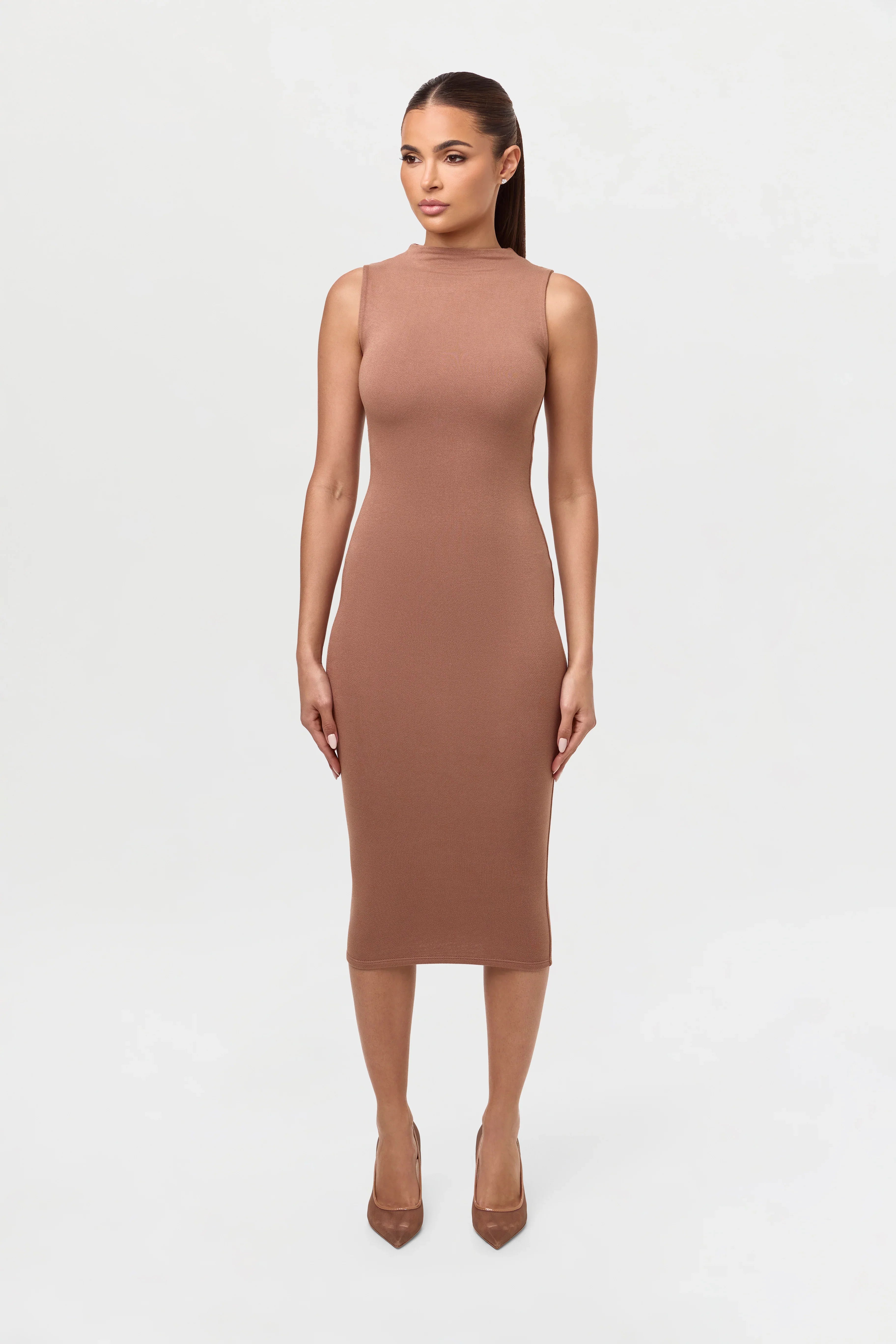 The Nw Sleeveless Midi Dress