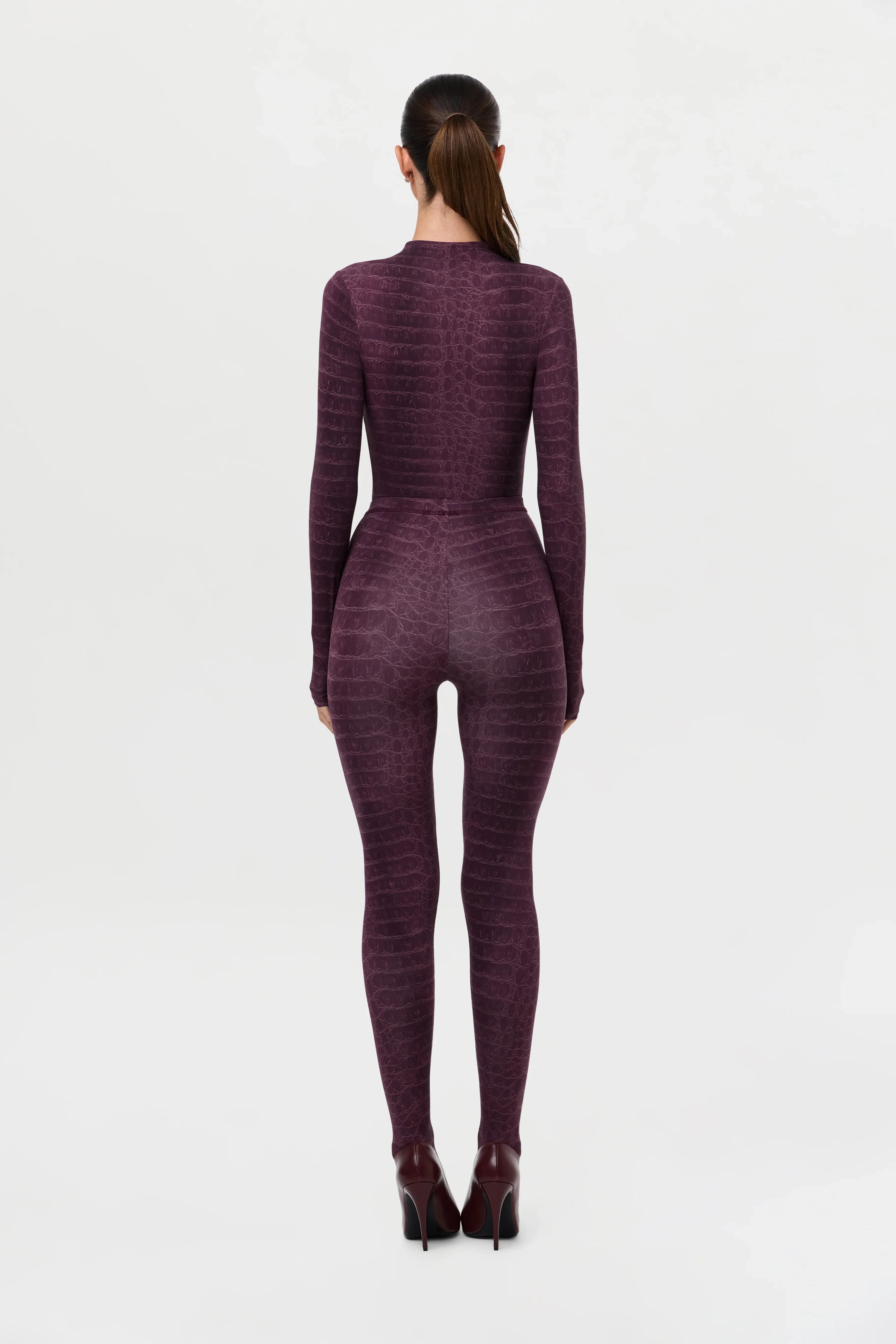 Naked Print Tights