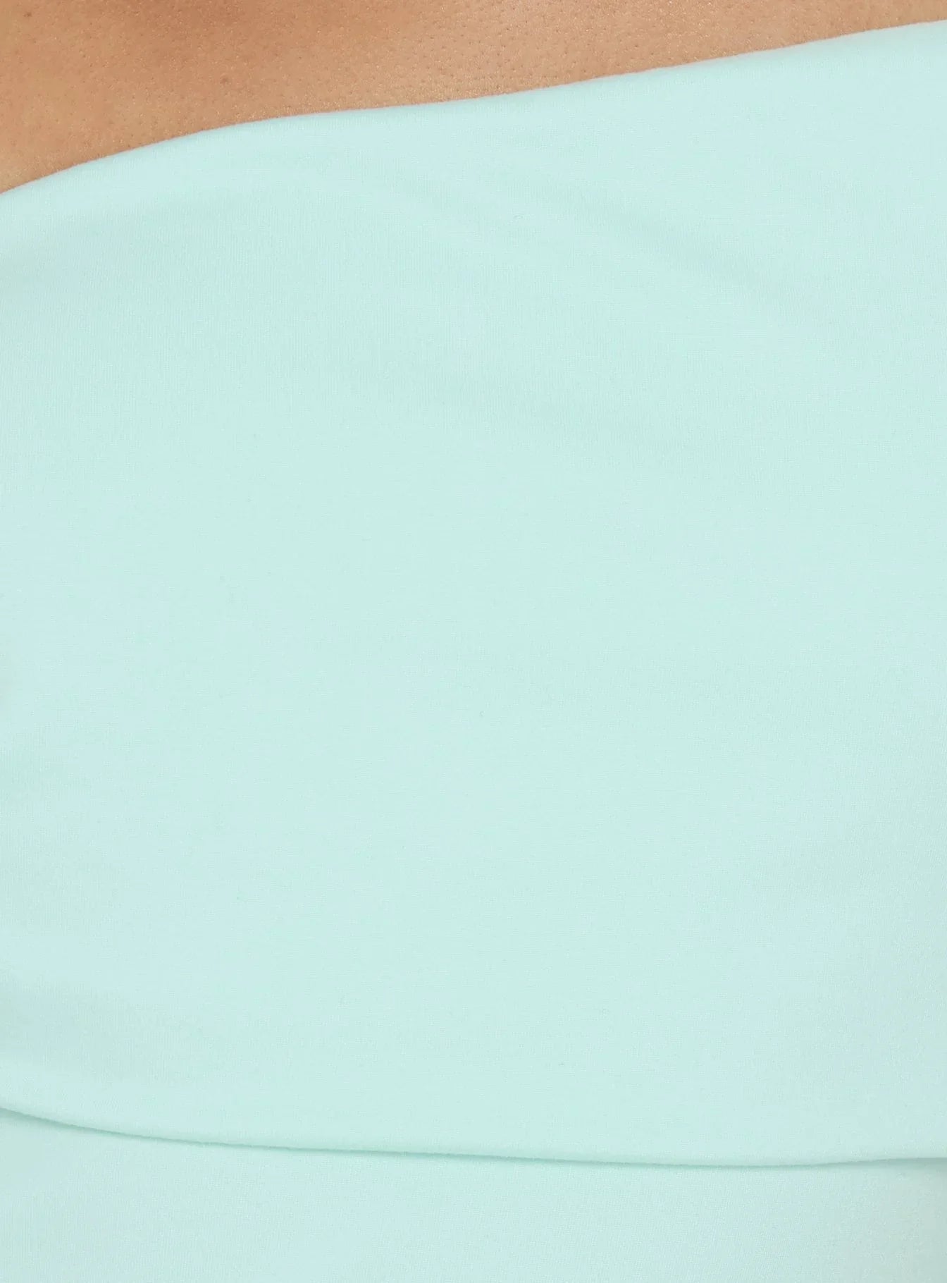 Laurencia One Shoulder Mini Dress Turquoise