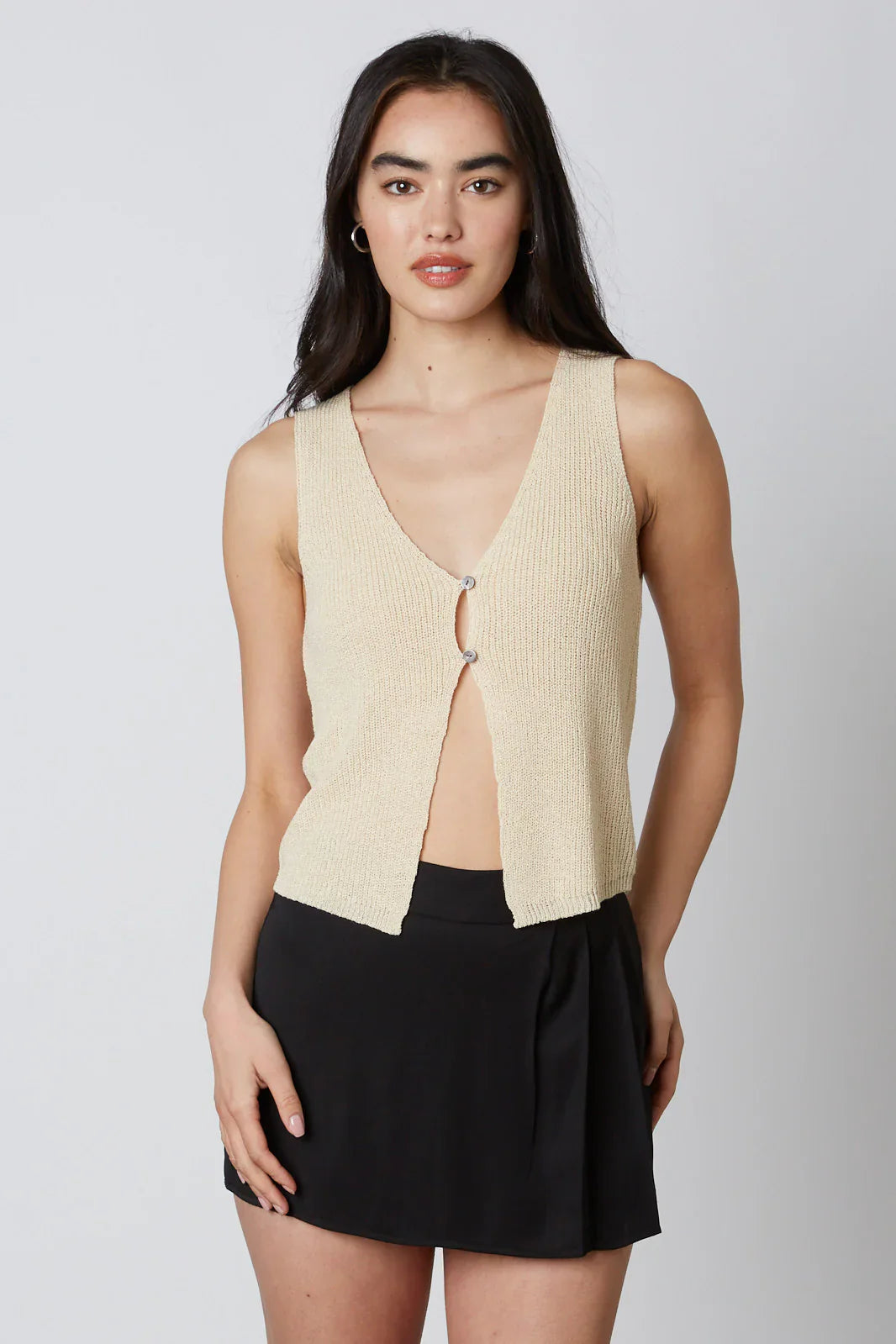 Pleated Mini Skort