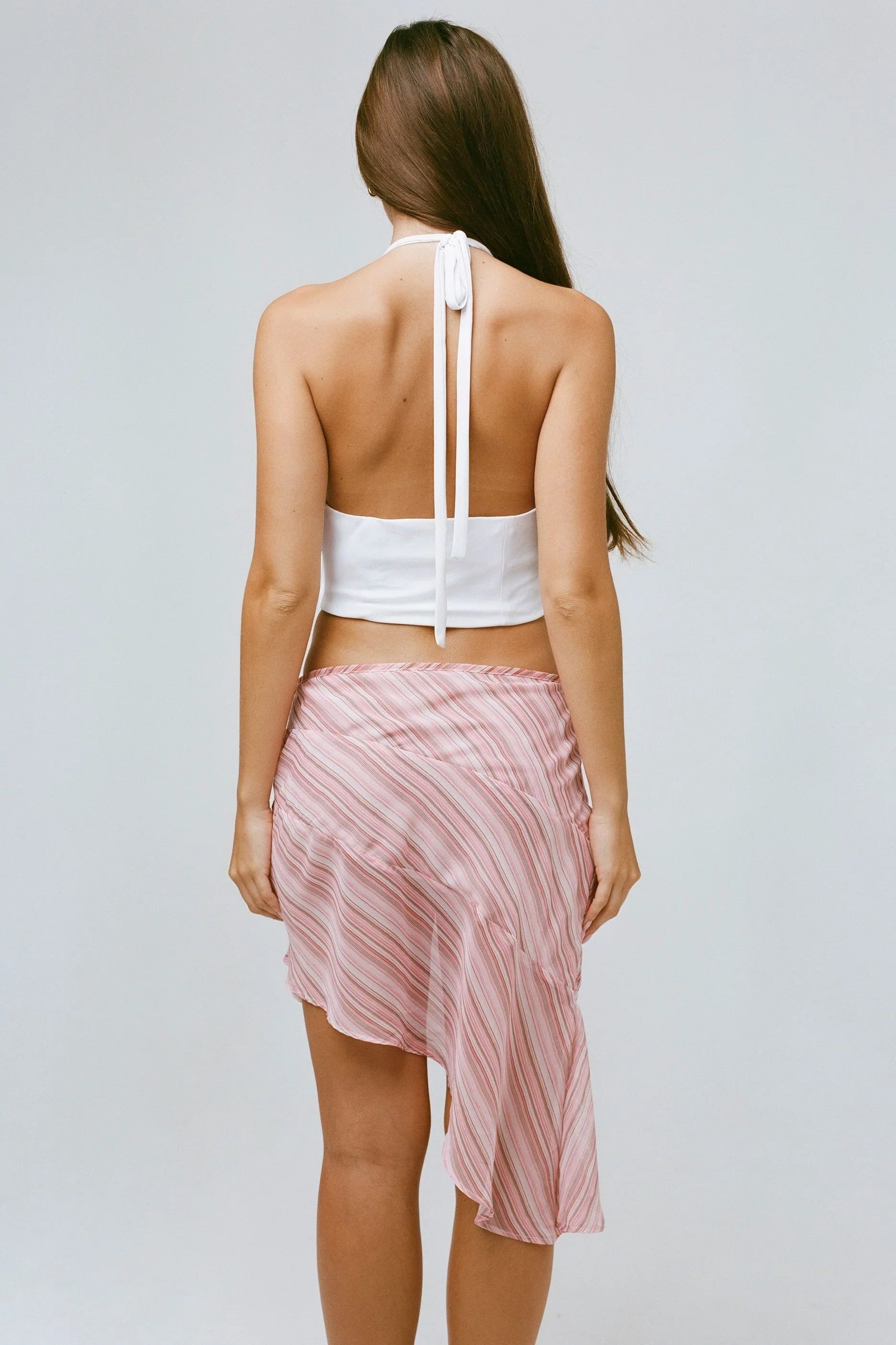 THE COCO HALTER IN WHITE