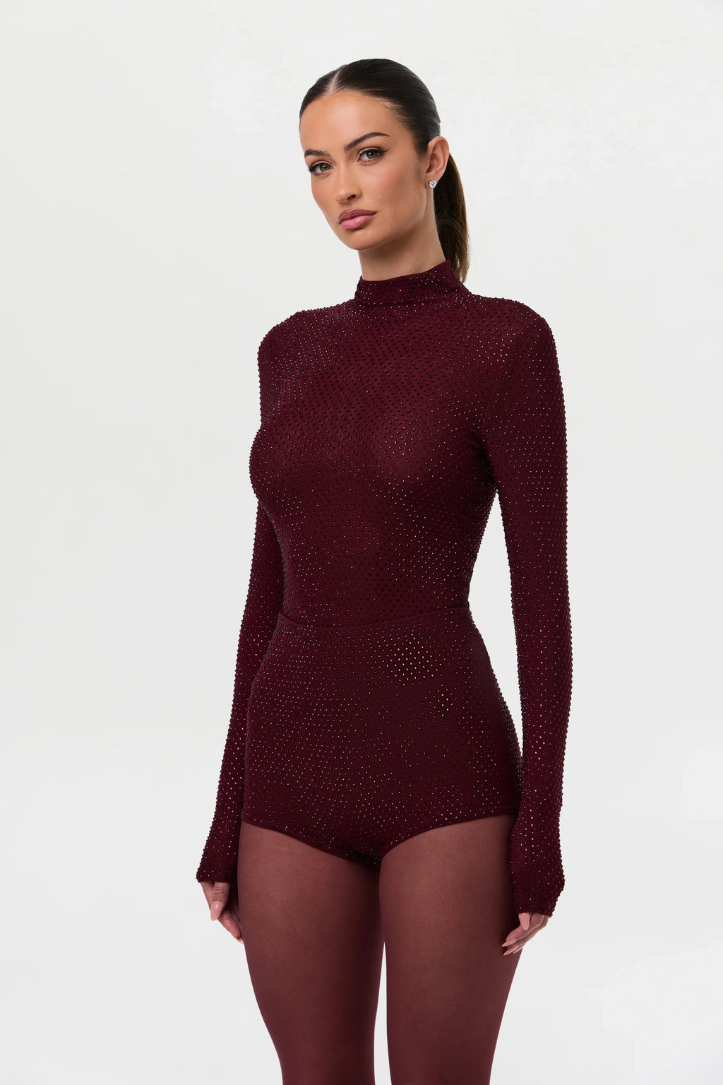 Crystal High Waisted Hot Pants
