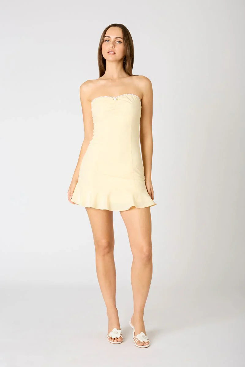 Classic Strapless Mini Dress
