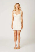 Floral Lace Mini Dress