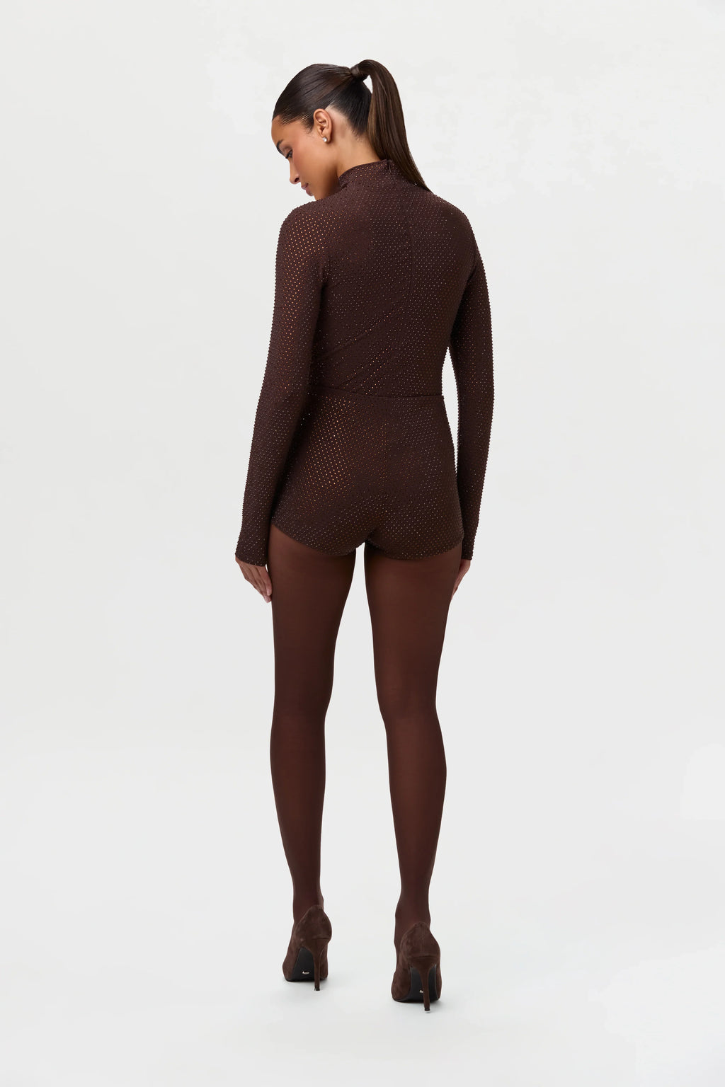 Crystal High Waisted Hot Pants