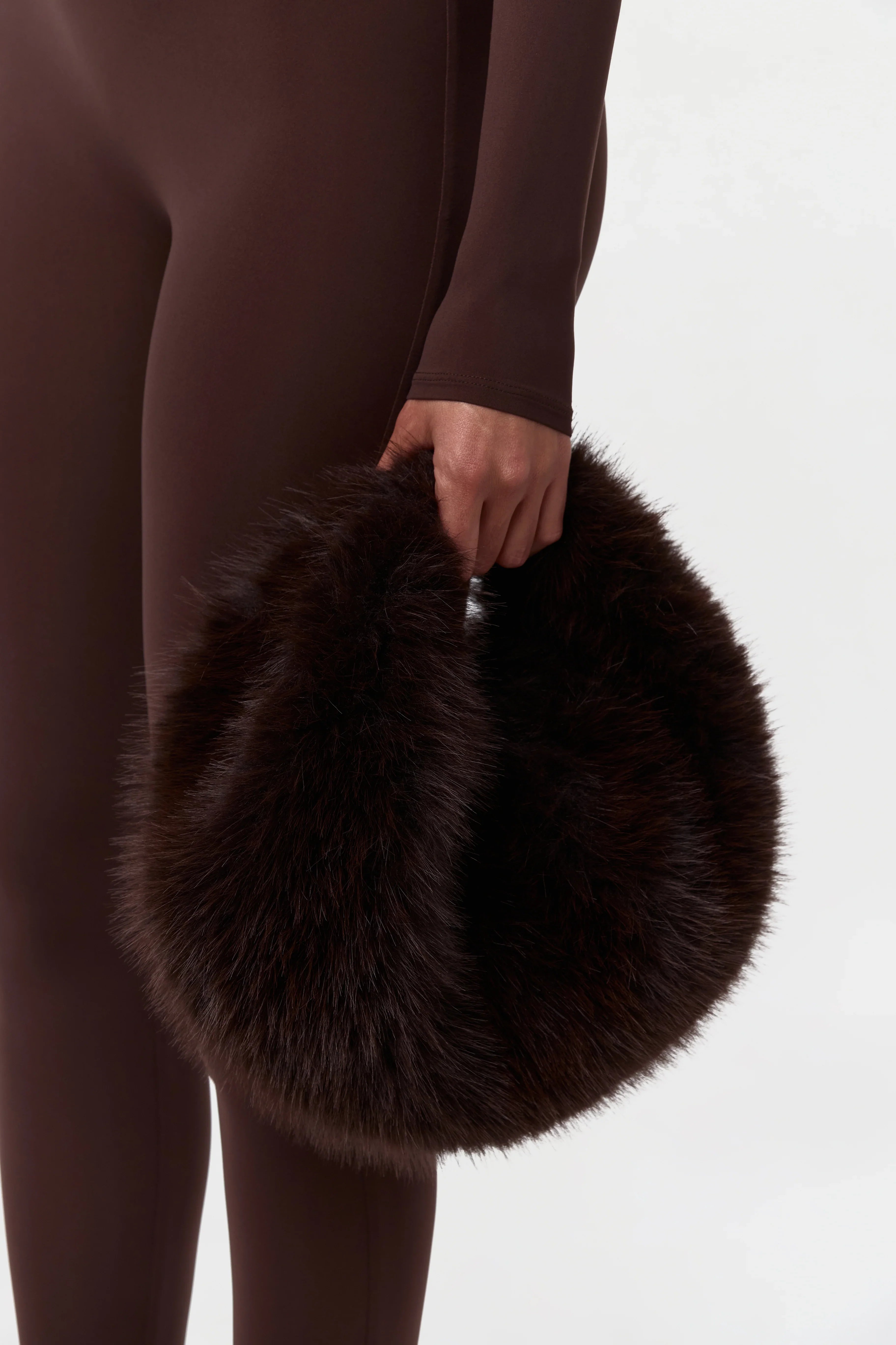 Faux Fur Plush Mini Bag