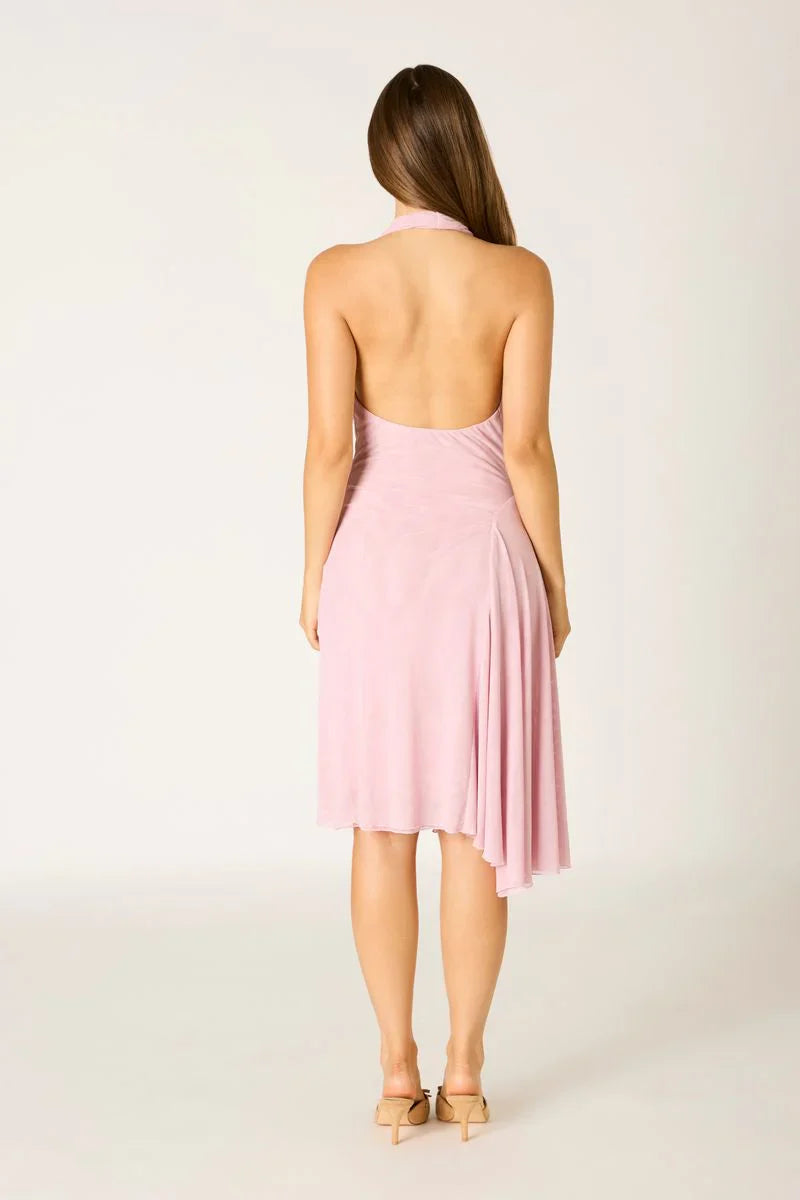 Mesh Midi Dress