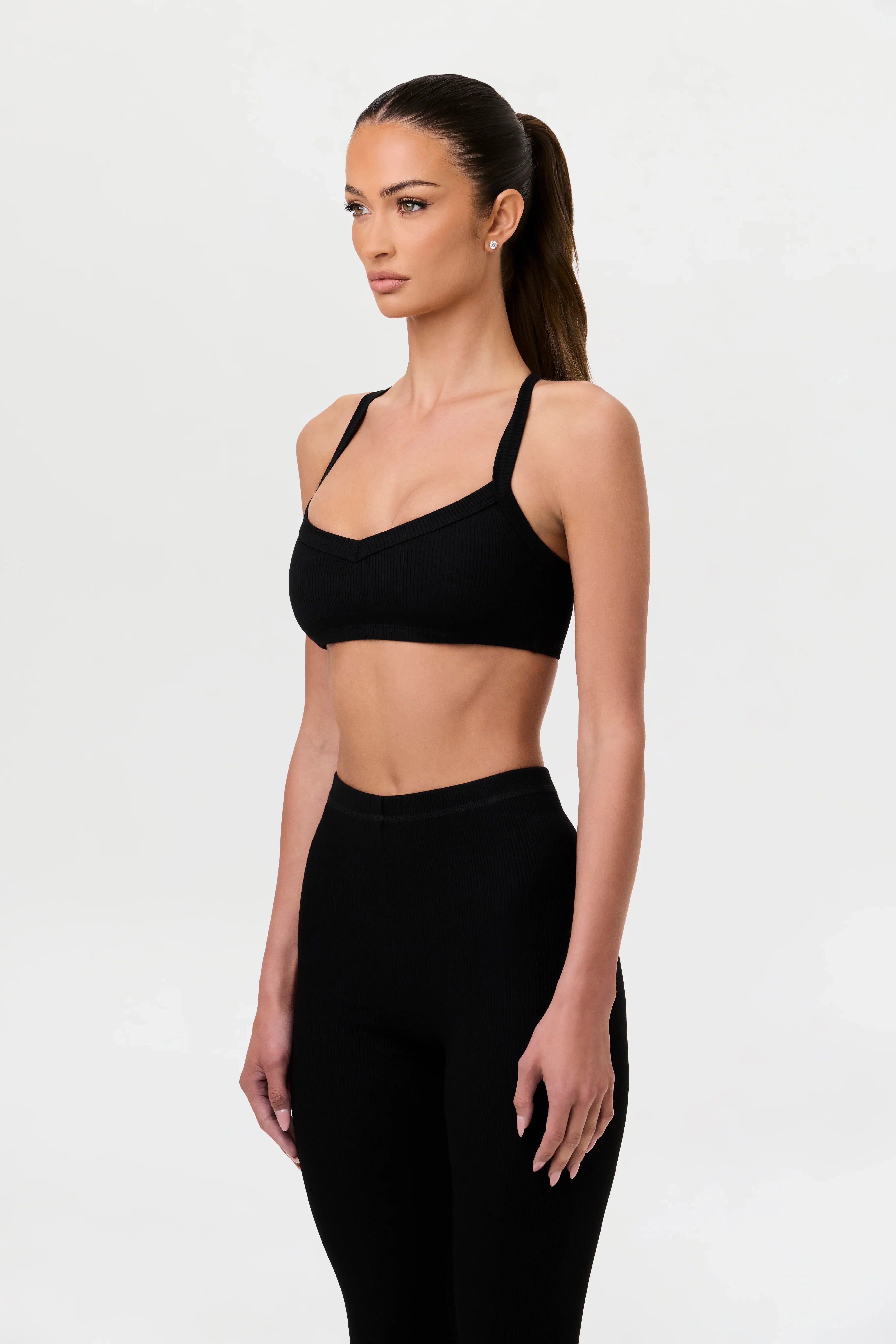 Snatched X-Back Tank Crop Top