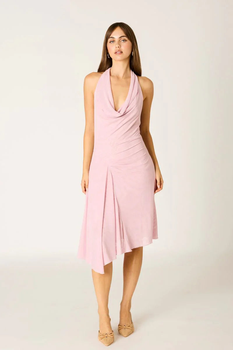 Mesh Midi Dress