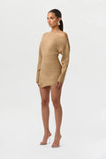 Knit High Waist Mini Skirt