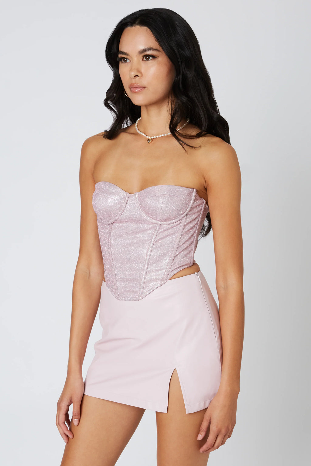 Glittered Corset Top