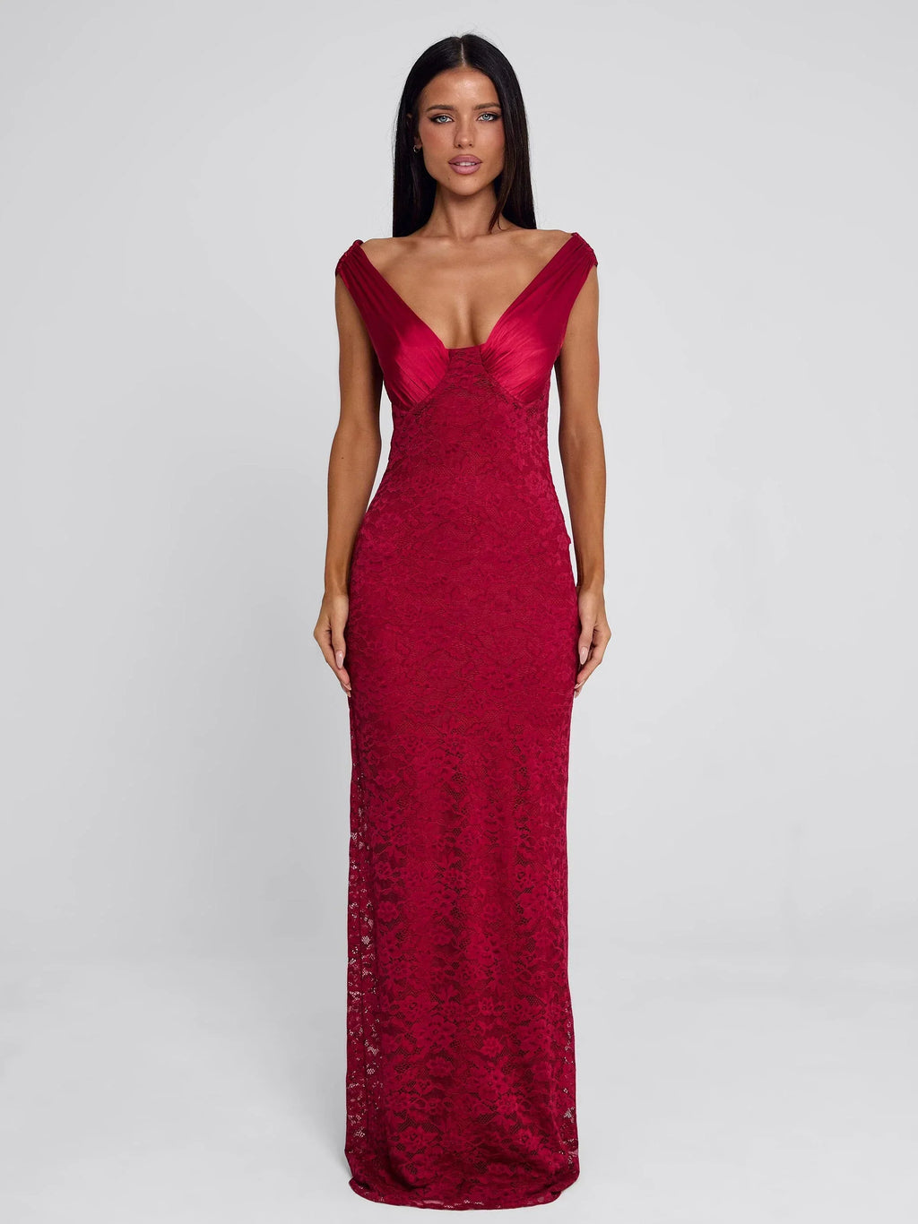 SYLORA MAXI DRESS RED