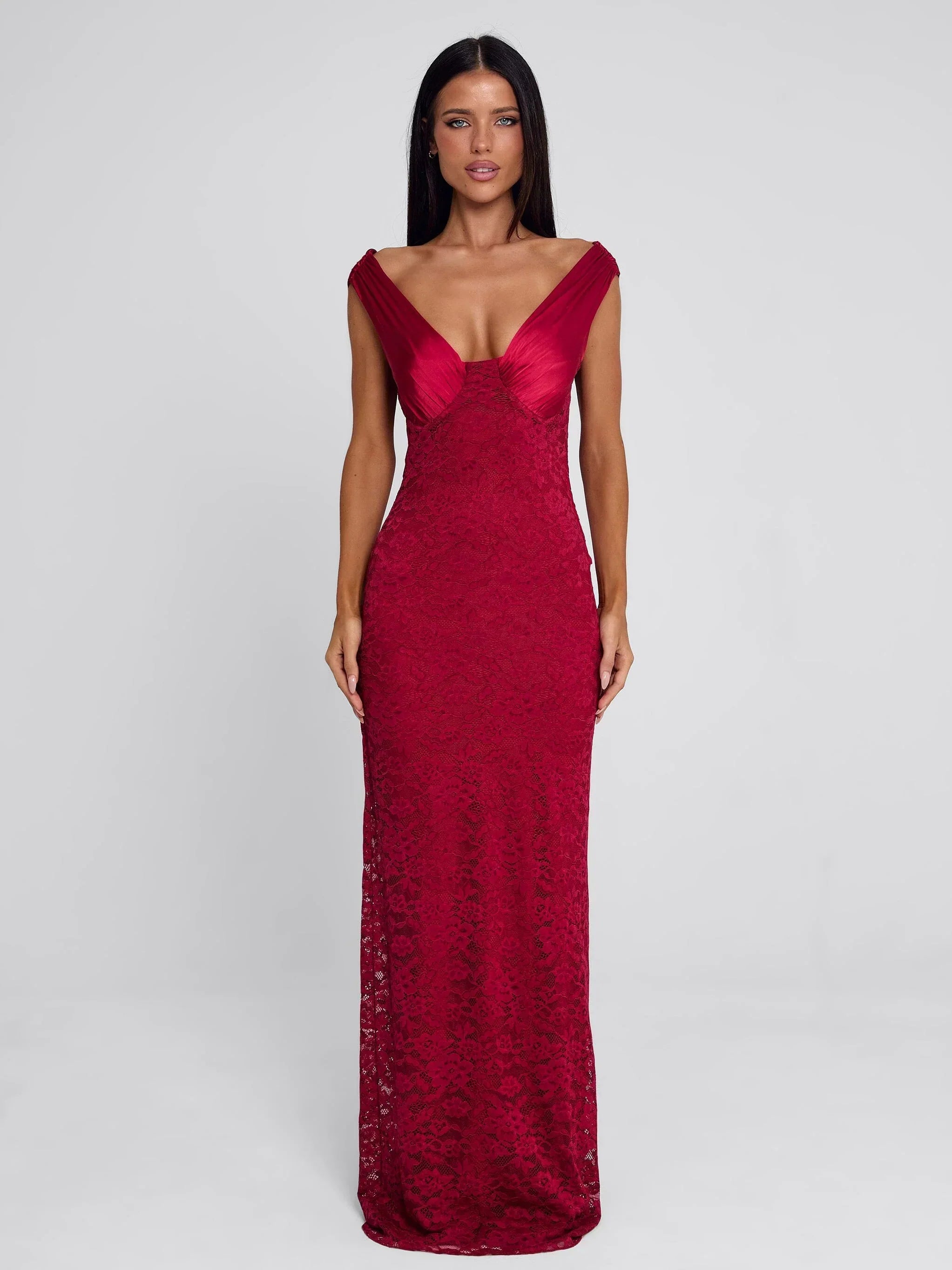 SYLORA MAXI DRESS RED