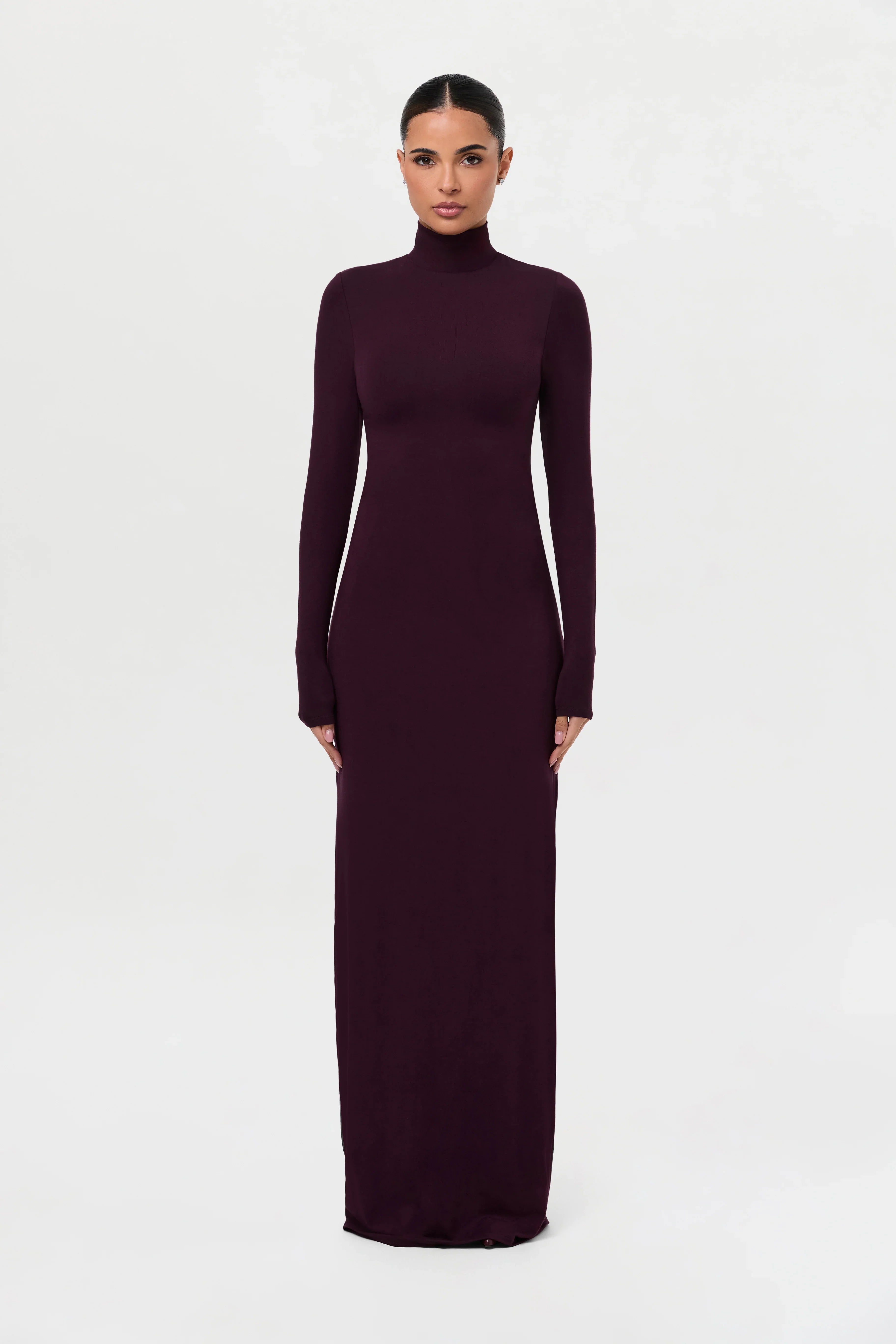 Butter Turtleneck Maxi Dress