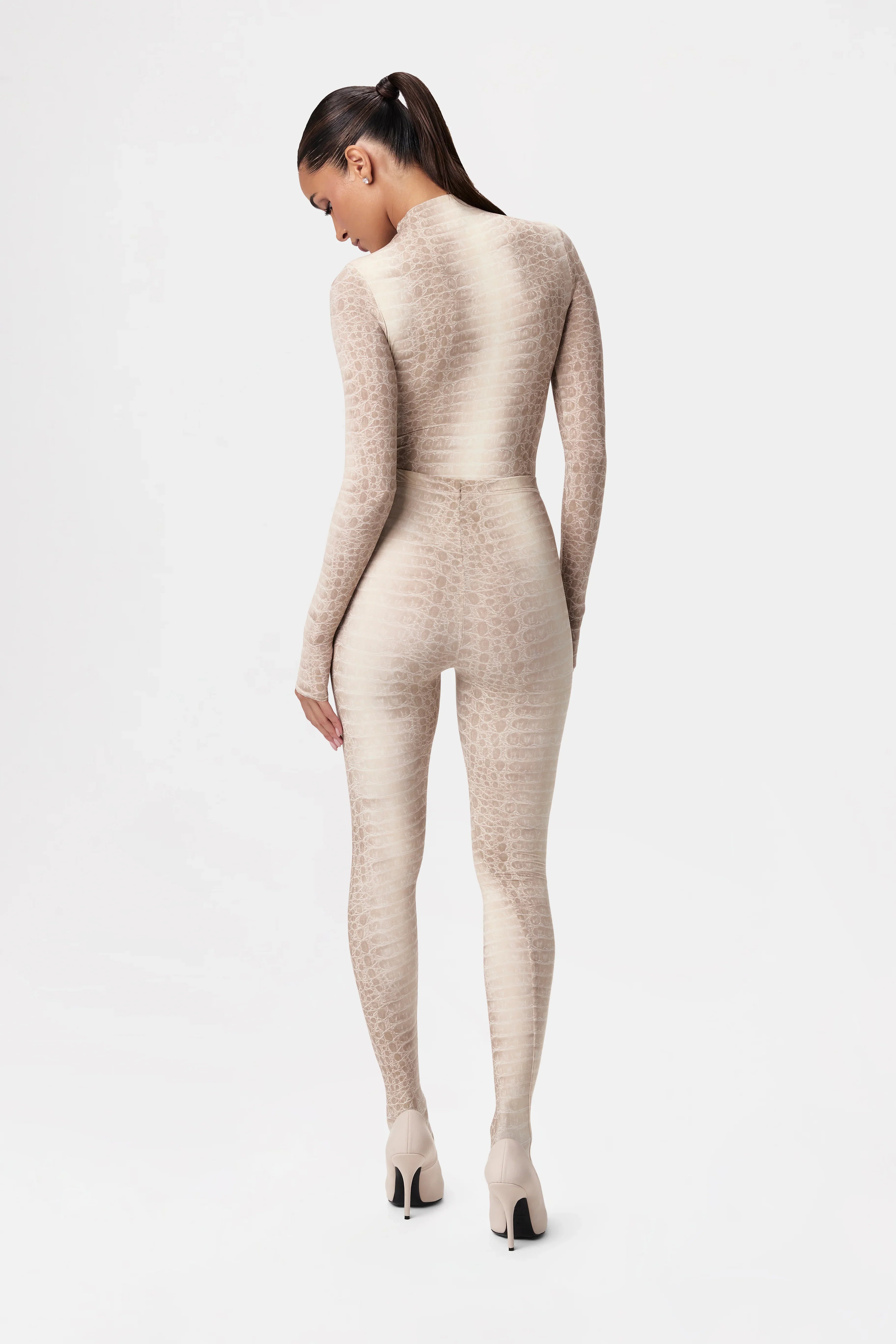 Naked Print Tights