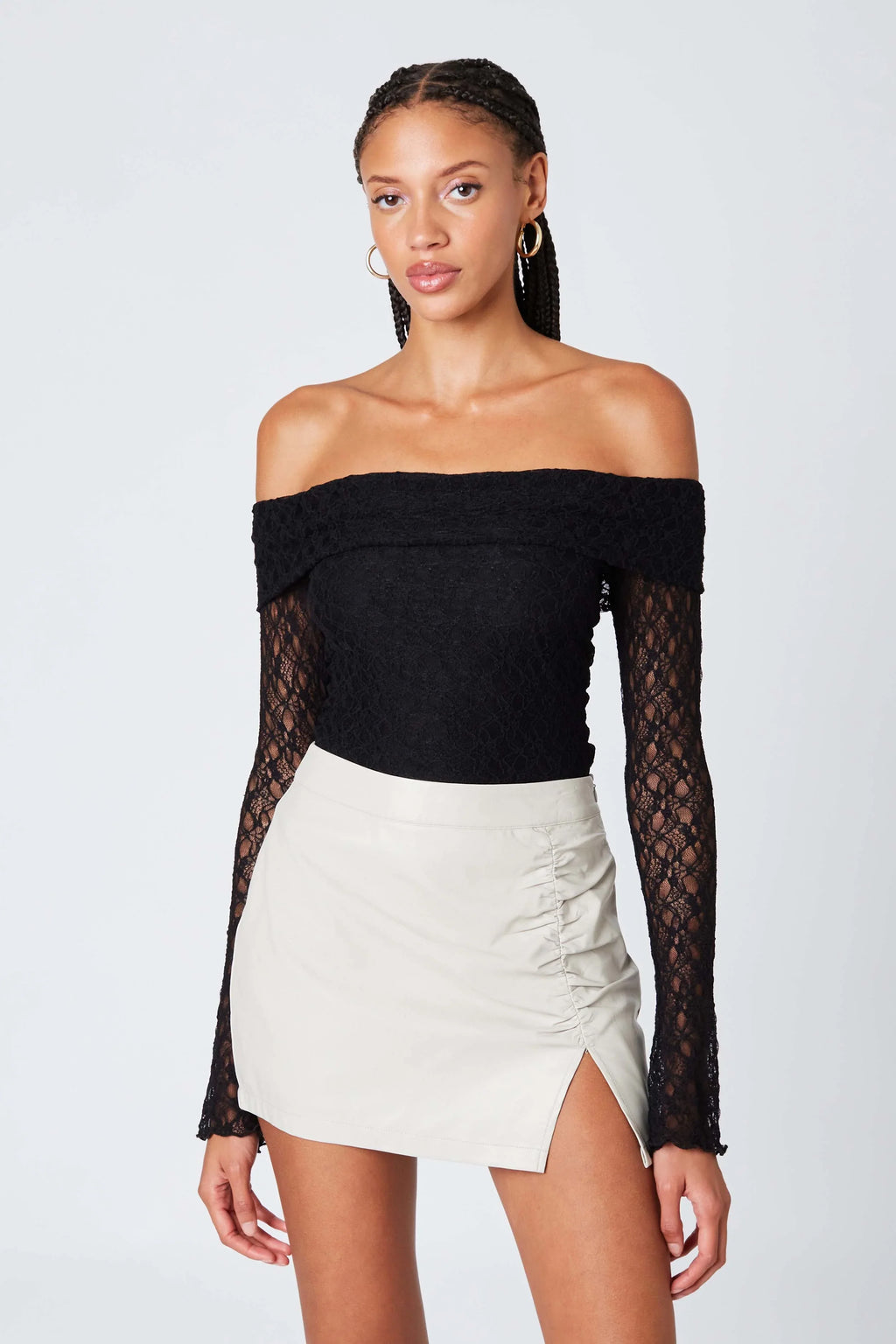 Mini Leather Skirt