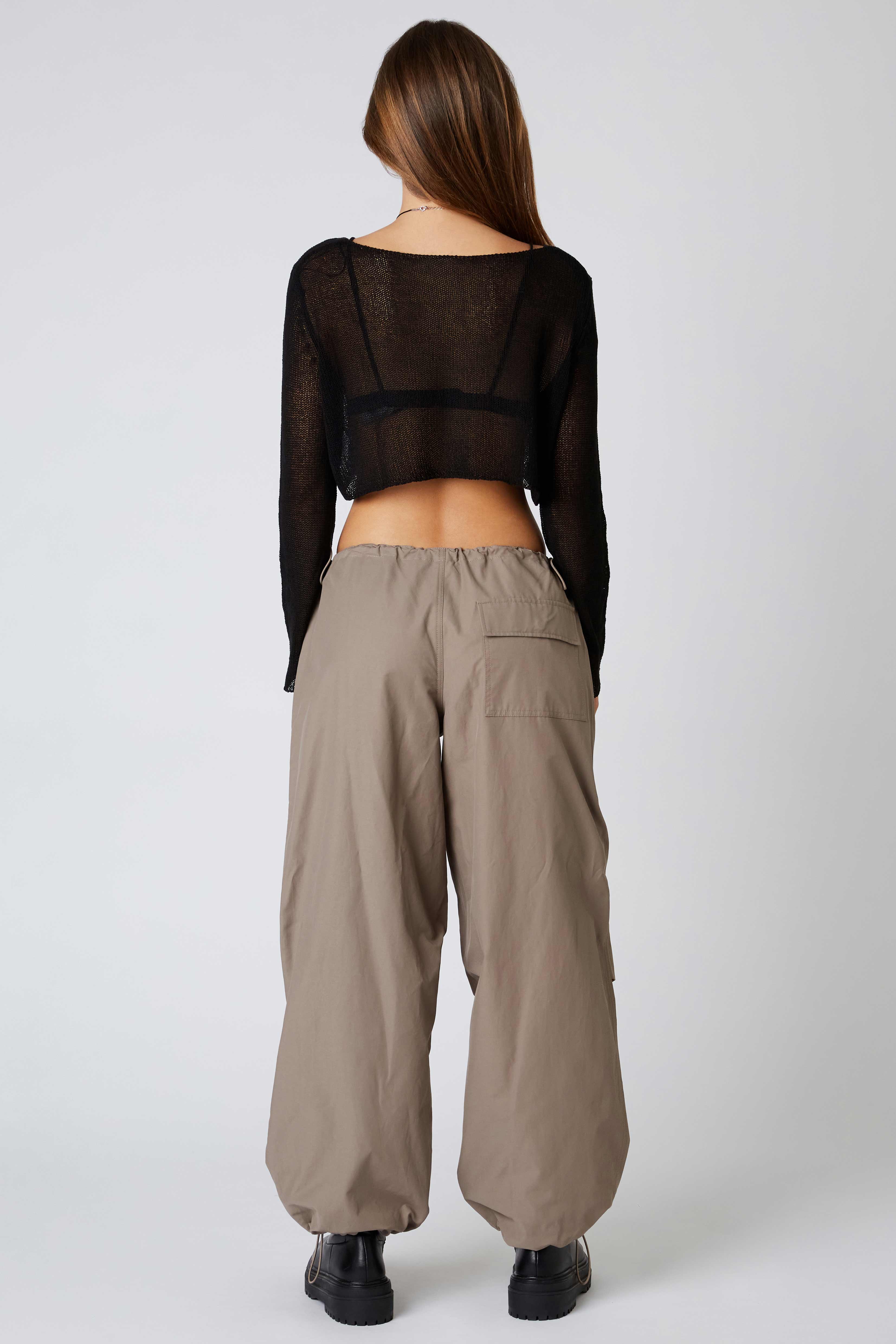 Mid-Rise Parachute Pant