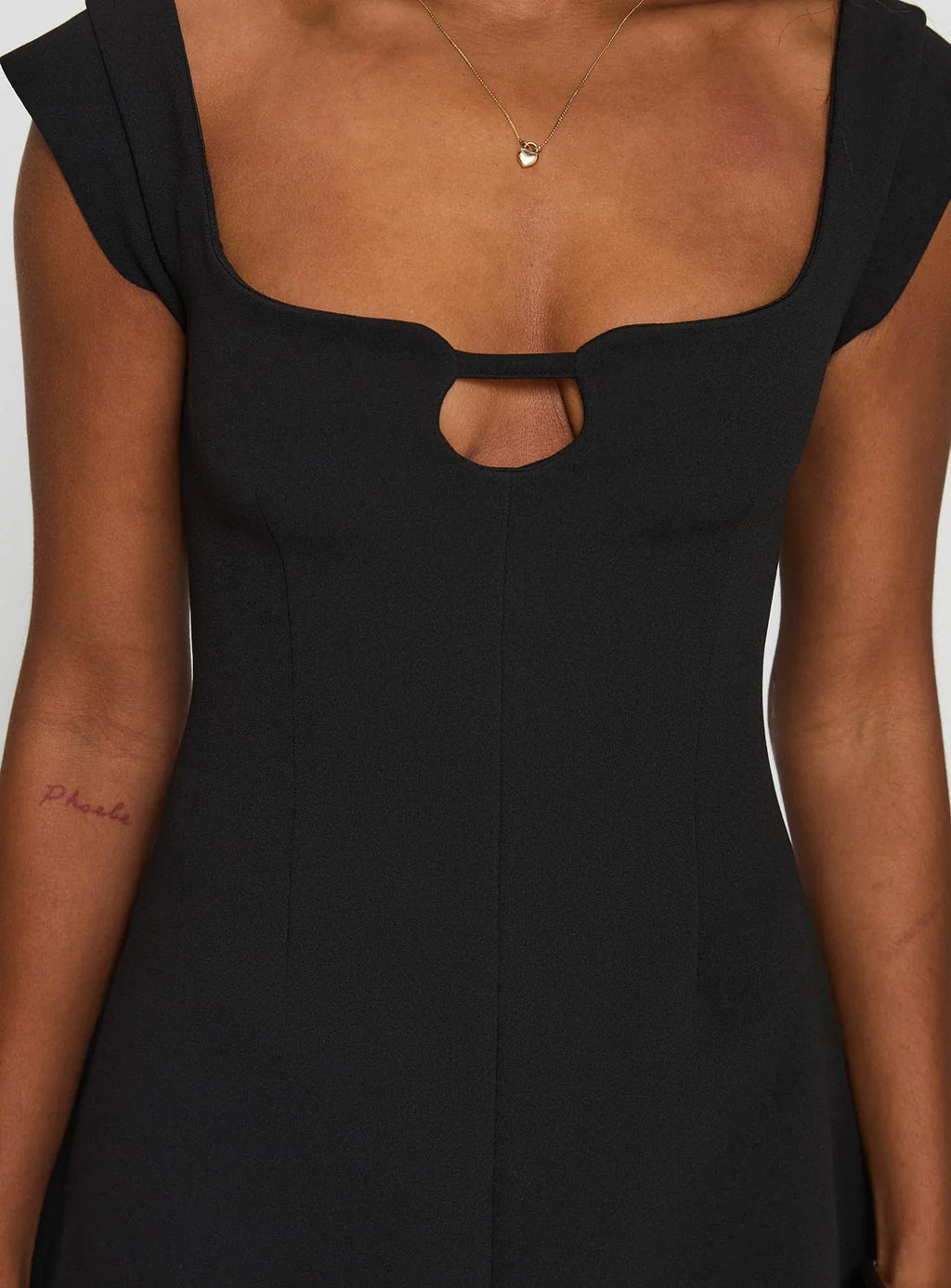 Sylvette Mini Dress Black