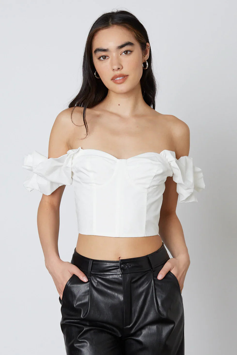 Off-Shoulder Corset