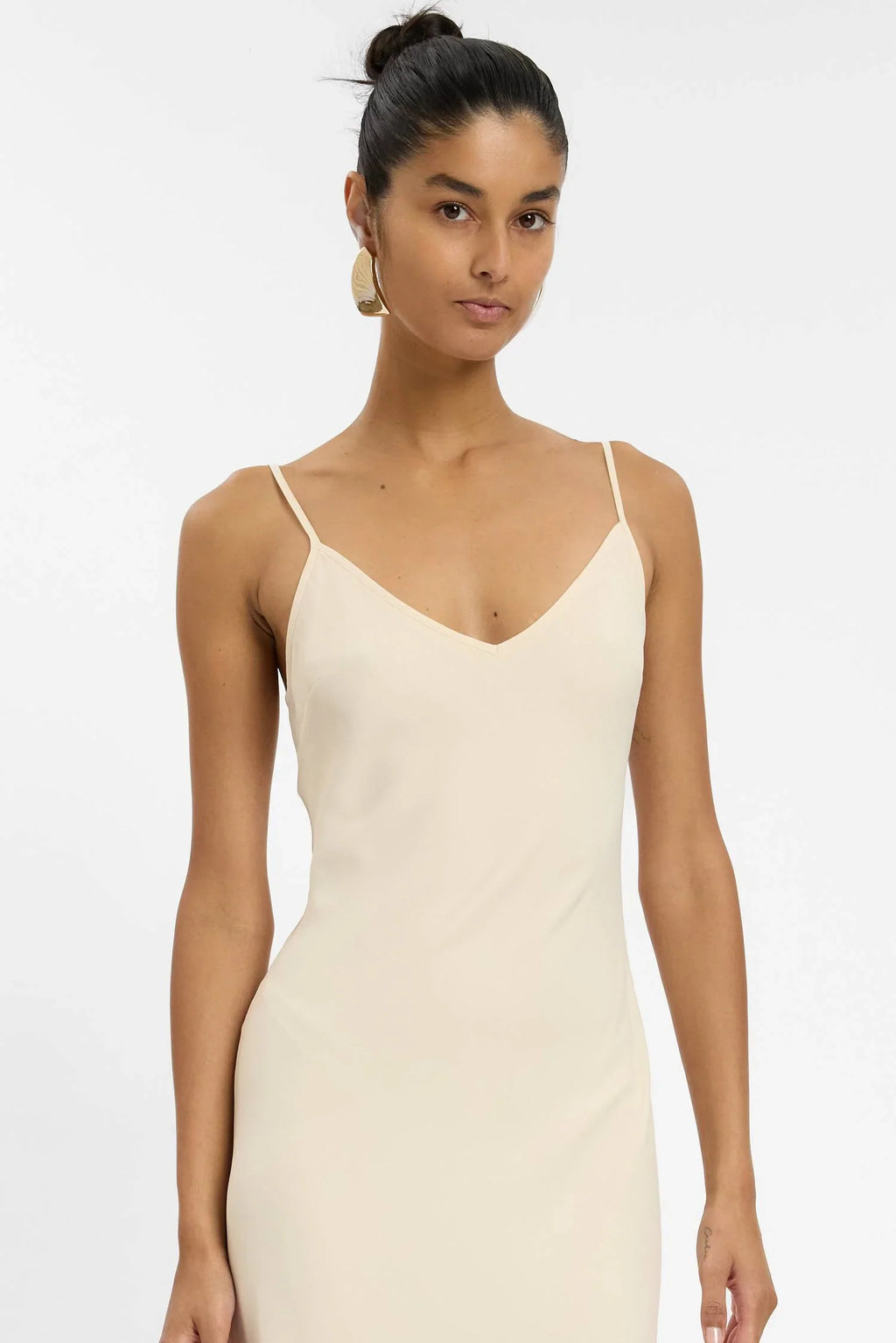 Georgette Maxi Dress | Ivory