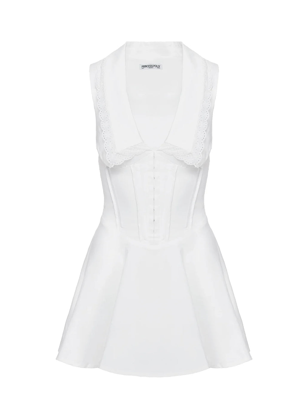 Haworth Mini Dress White