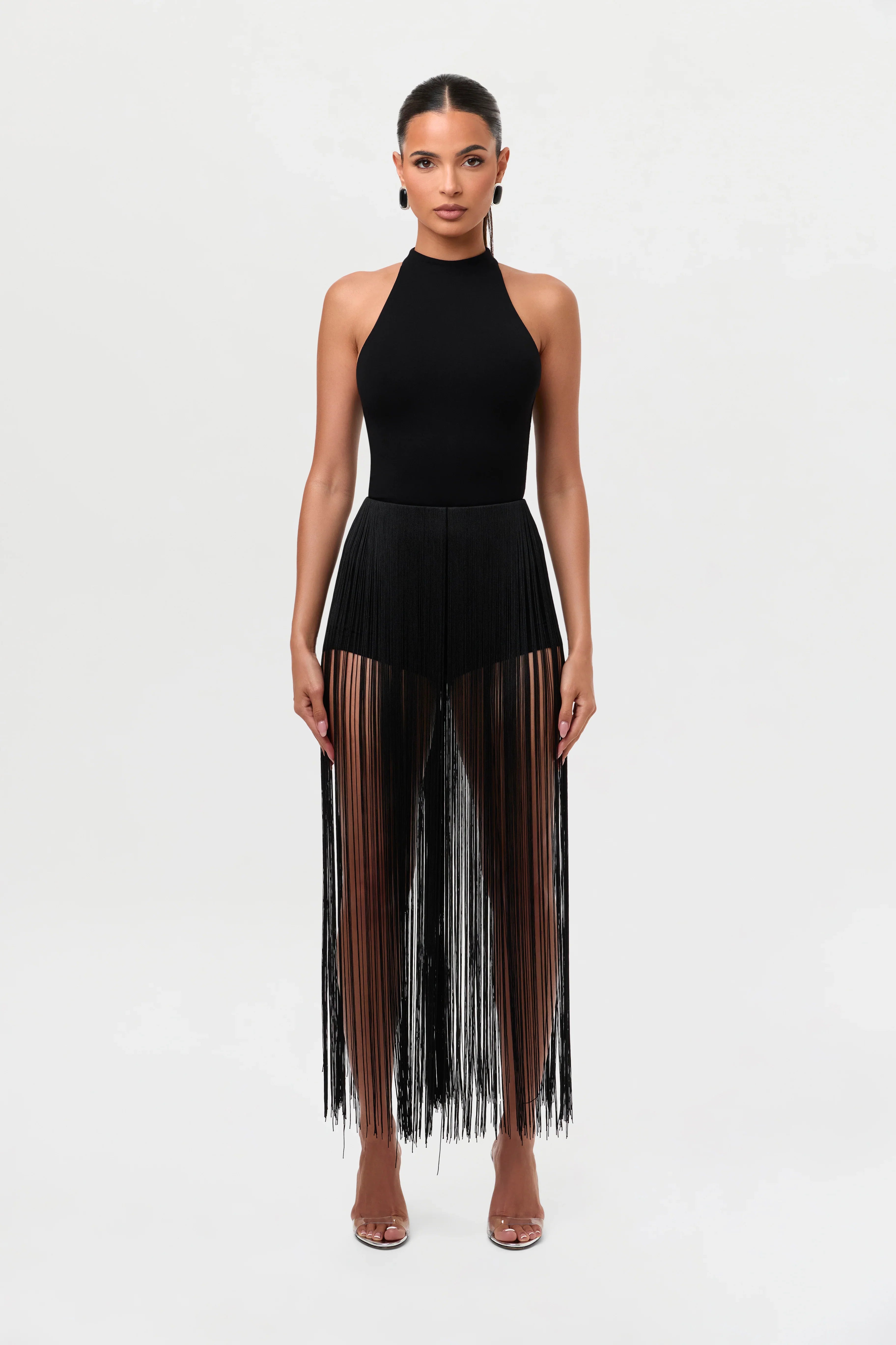 Butter Fringe Hot Pants