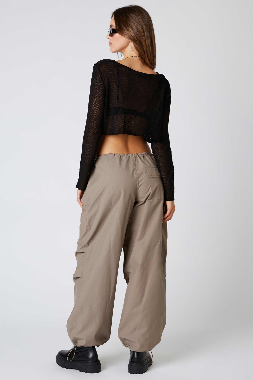 Mid-Rise Parachute Pant