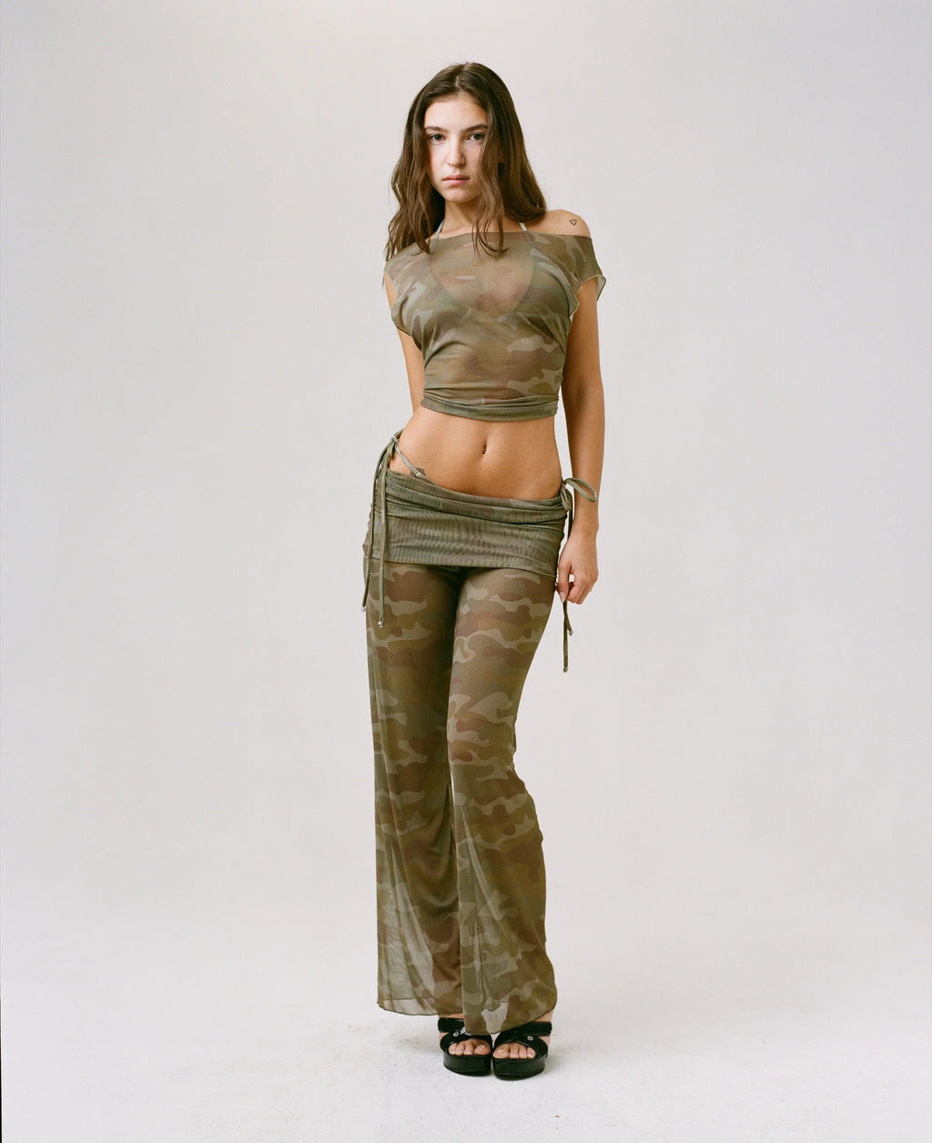 THE MELODY TOP IN CAMO