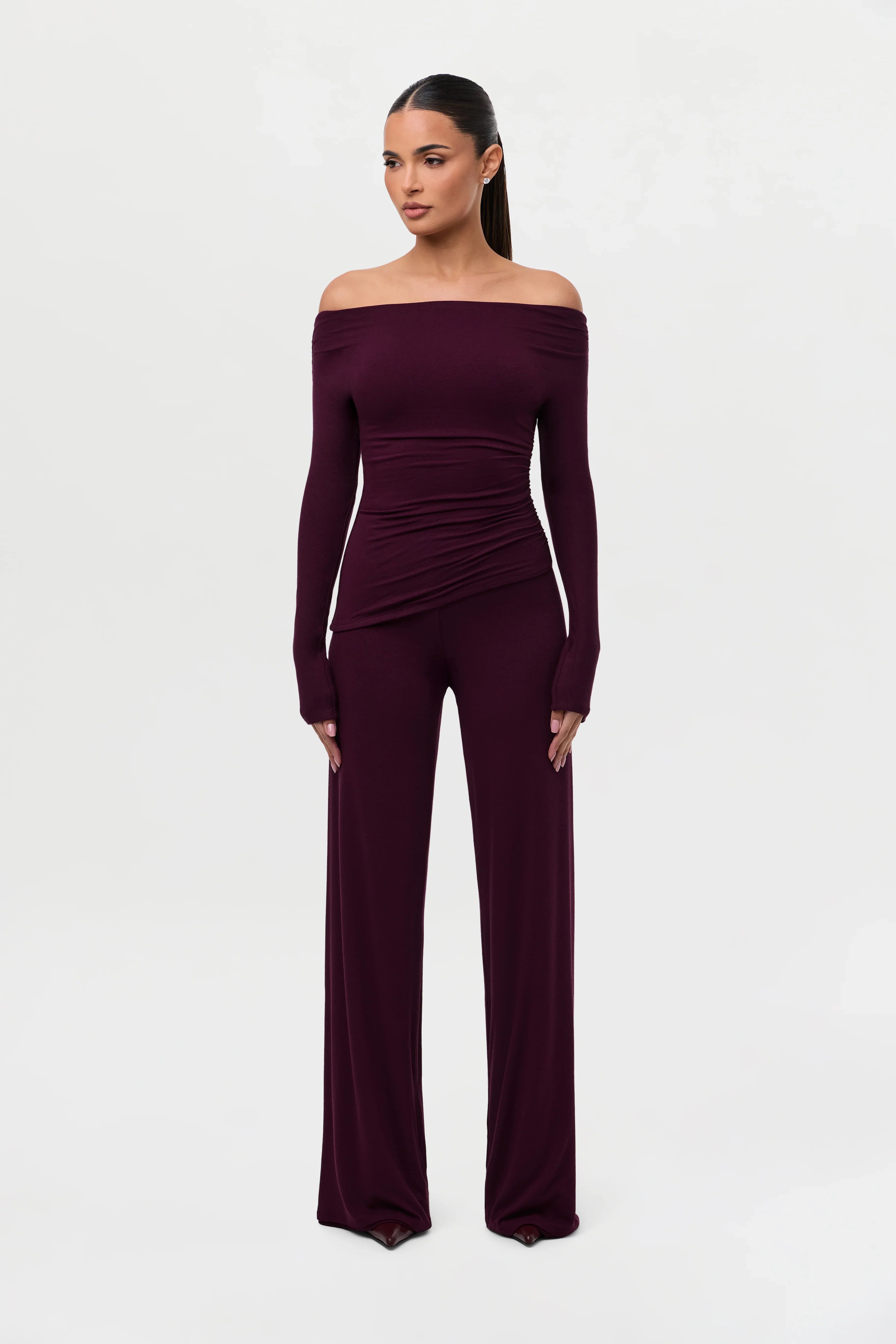 NW Off-Shoulder Asymmetric Top