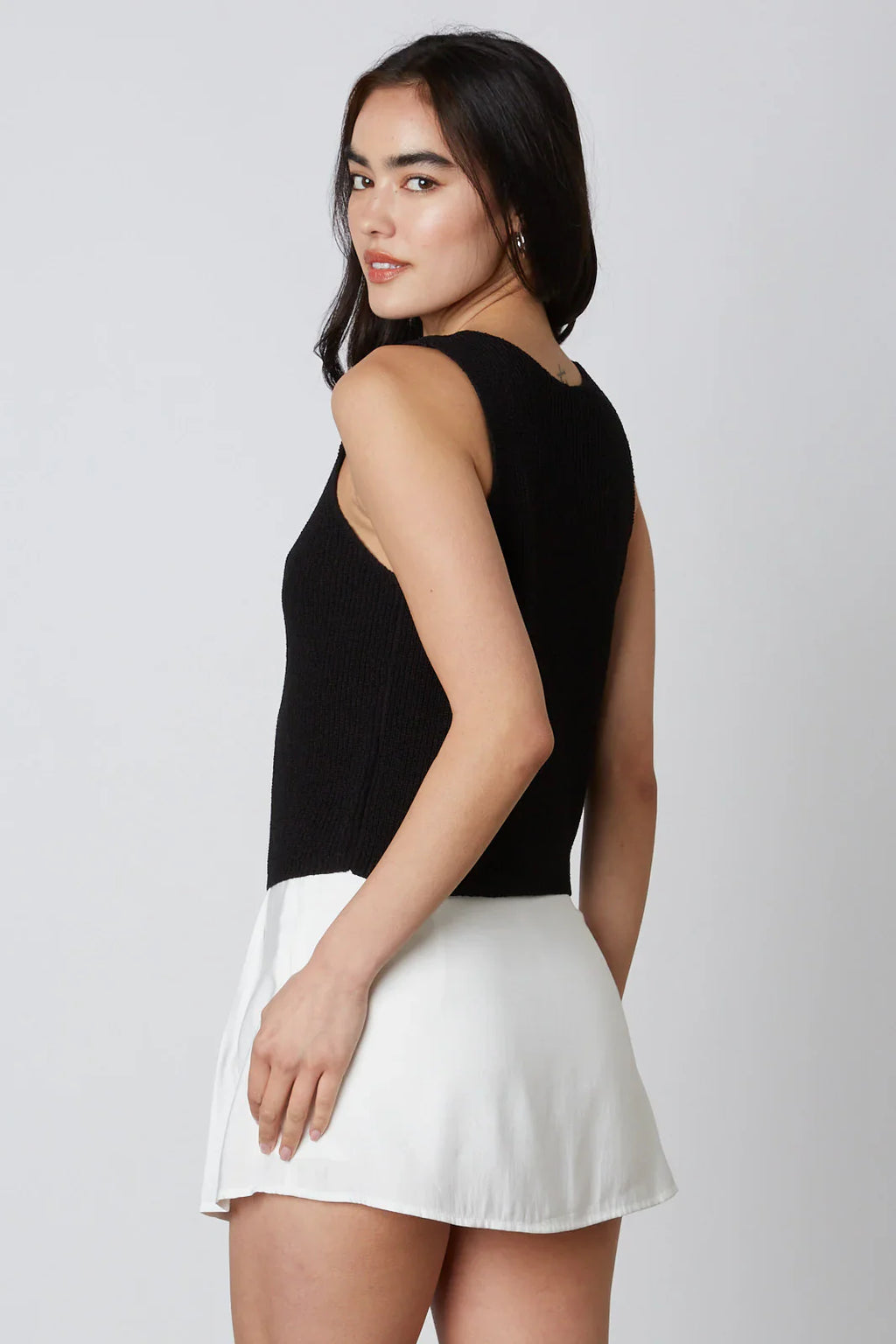 Pleated Mini Skort