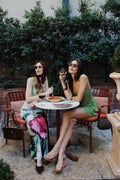 Slip Dress | Lime Floral